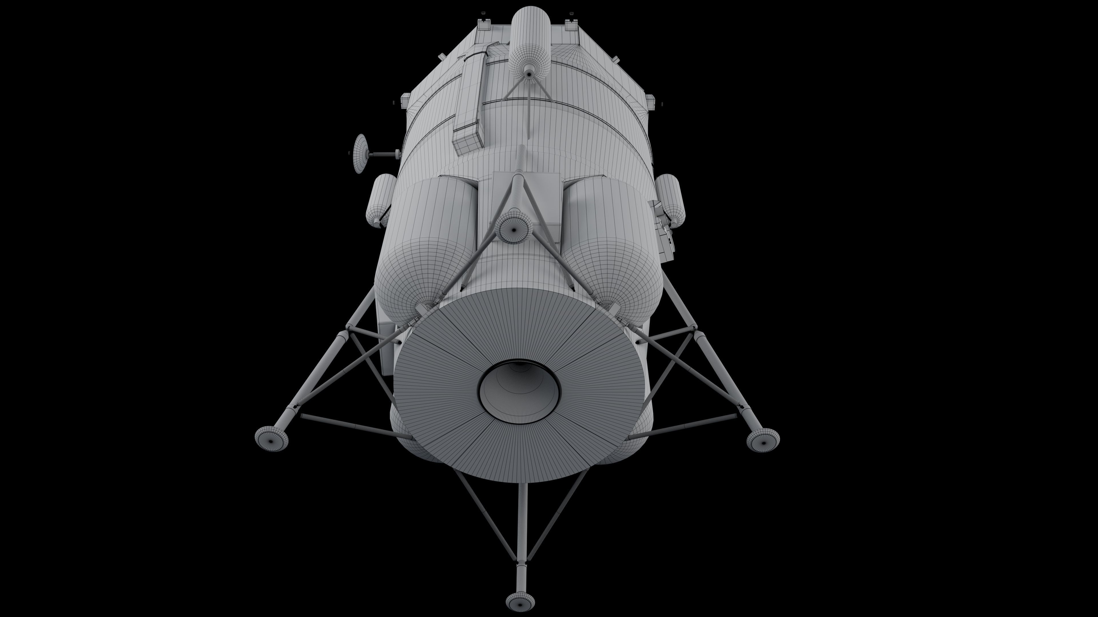 Blue Moon MK1 Lunar Lander 3D model_11
