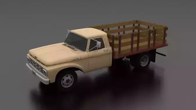 F-Series F-350 Flatbed Truck 1964