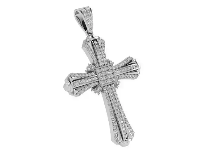 Cross Diamond Pendant 4254