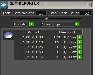 Cross Diamond Pendant 4254 3D print model_6