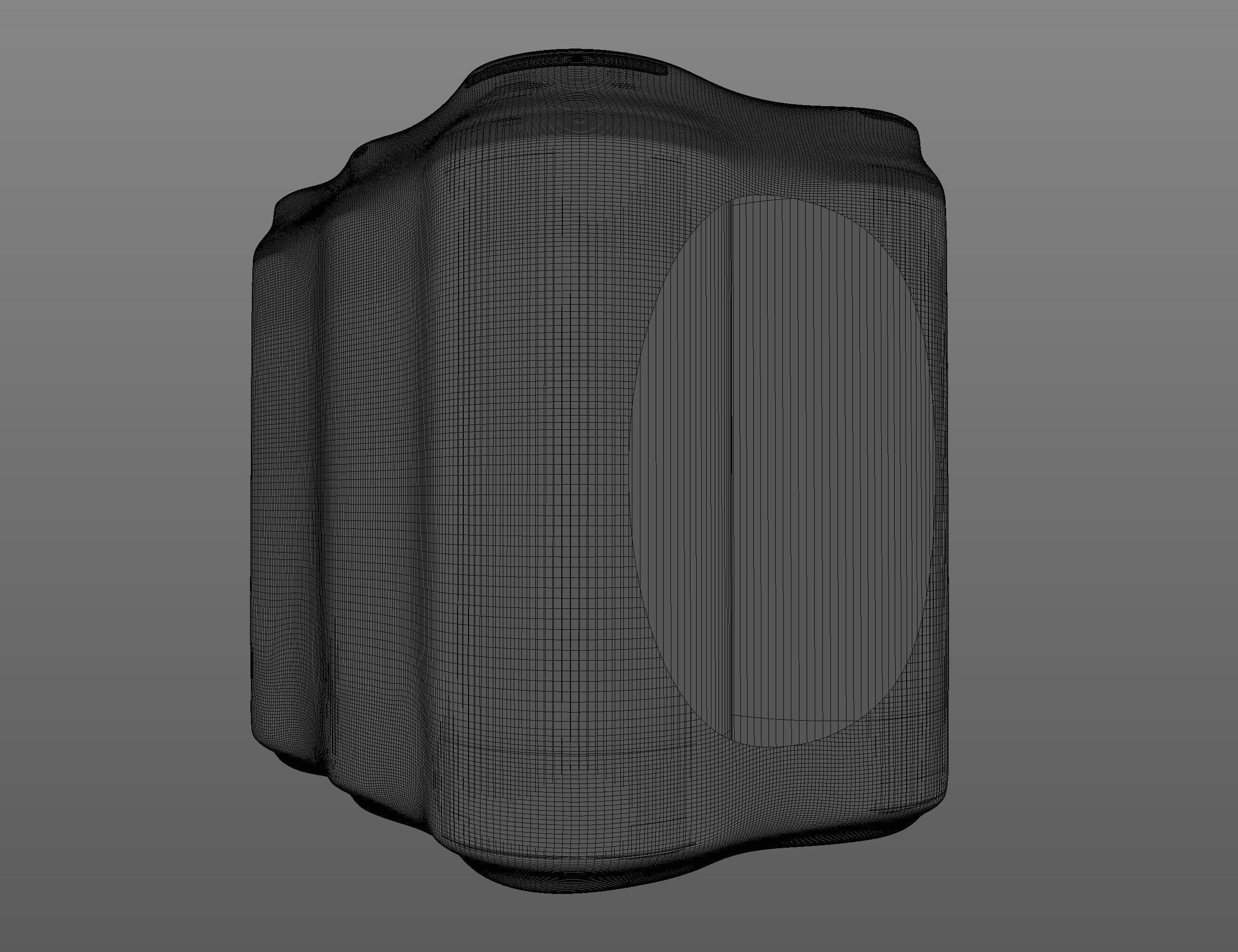 Beverage Cans 6psc Pack 500ml 3D model_9