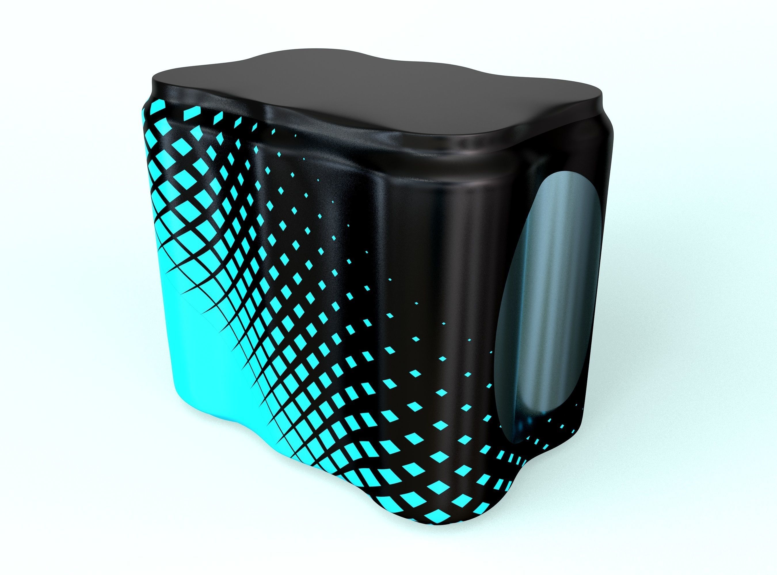 Beverage Cans 6psc Pack 500ml 3D model_1