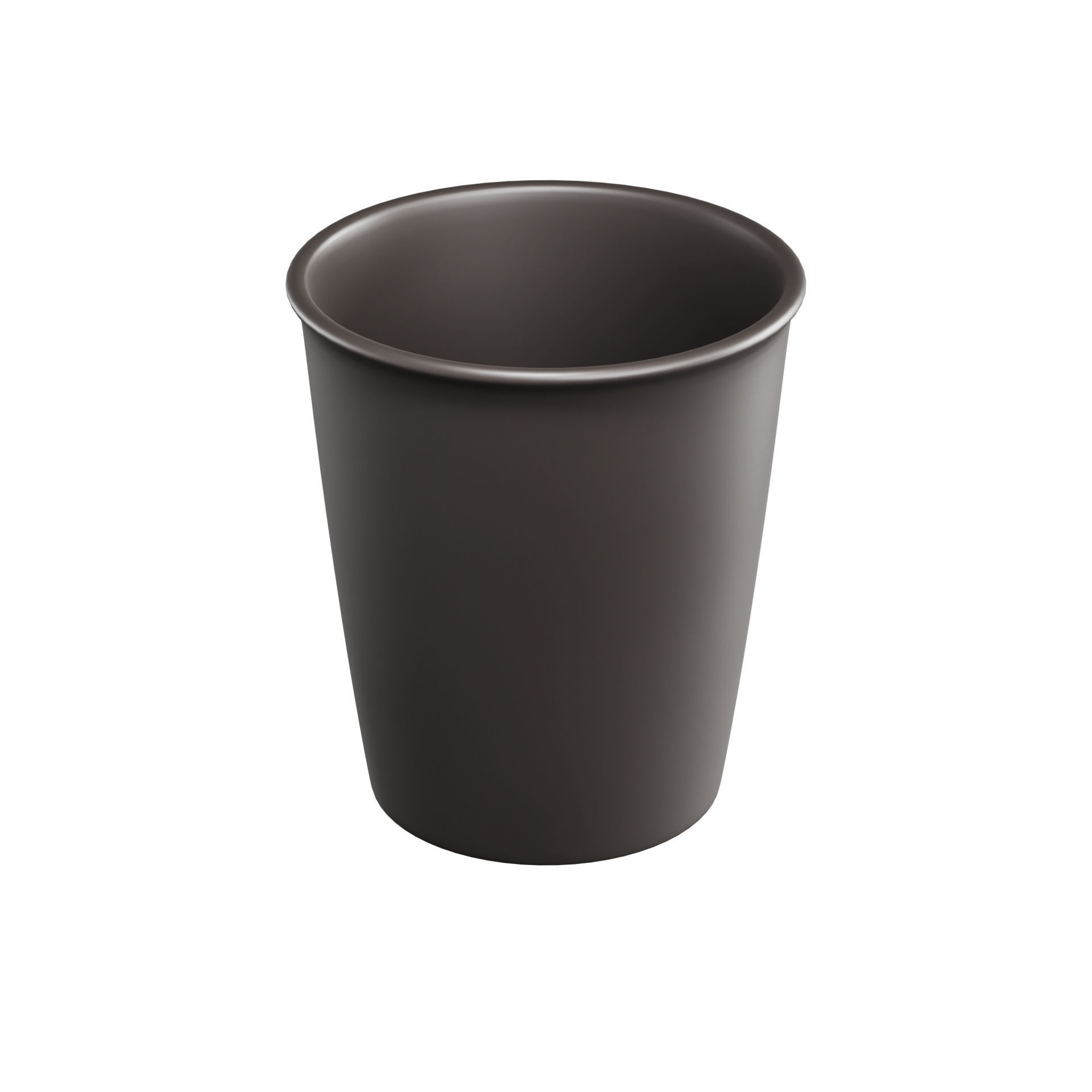 Small Bathroom Trash Can 3D model_1