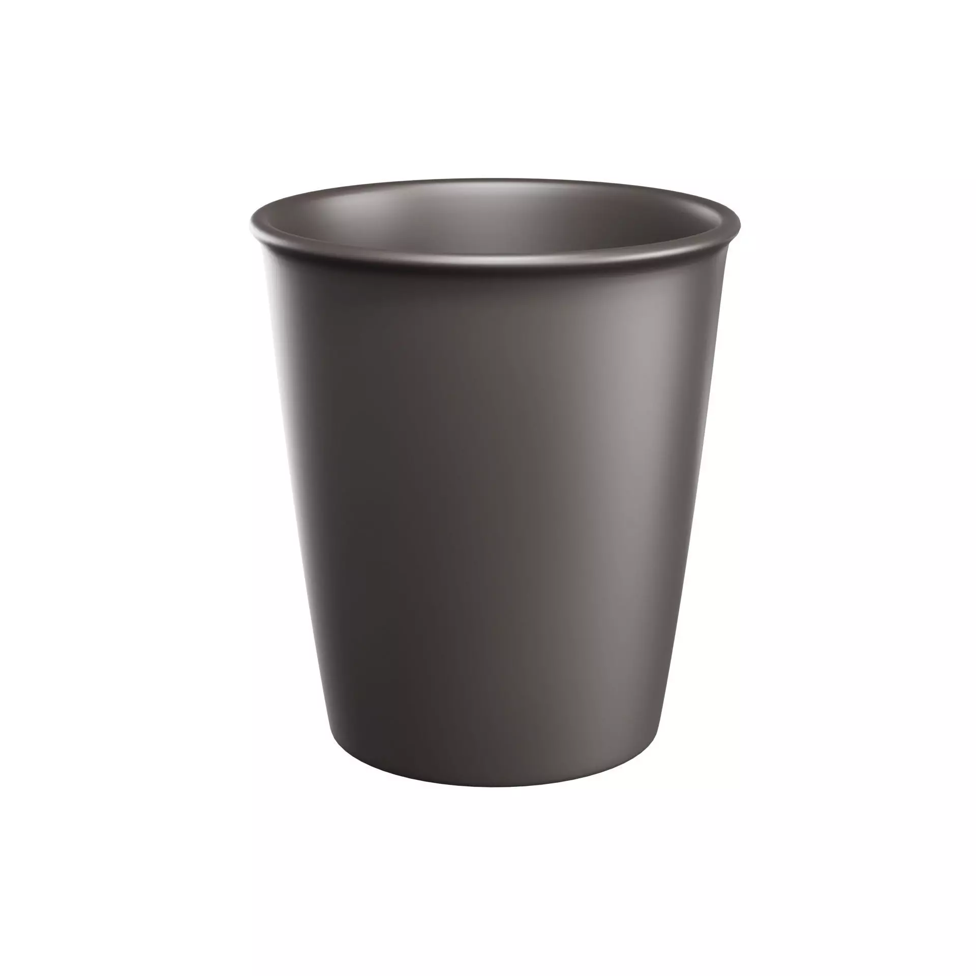 Small Bathroom Trash Can 3D model_0