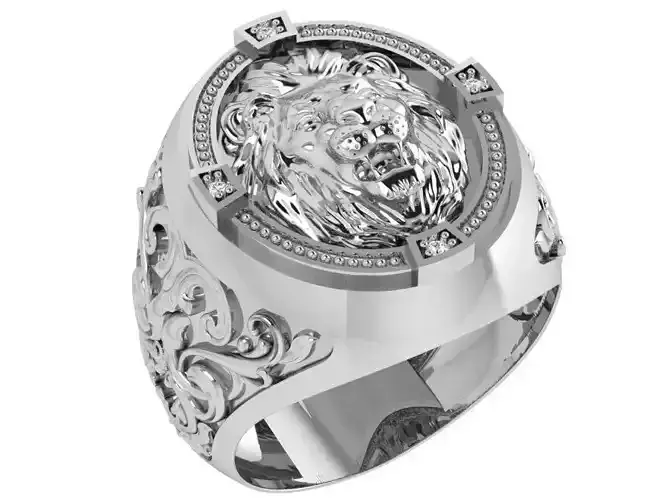 Engraving Fashion Ring 4266