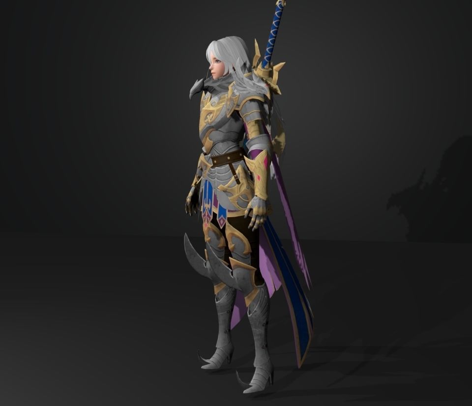 claire overhit 3D model_3