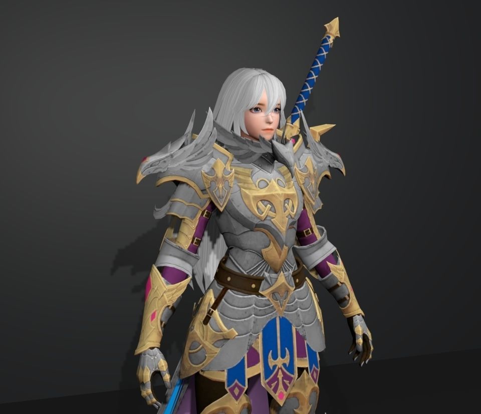 claire overhit 3D model_2