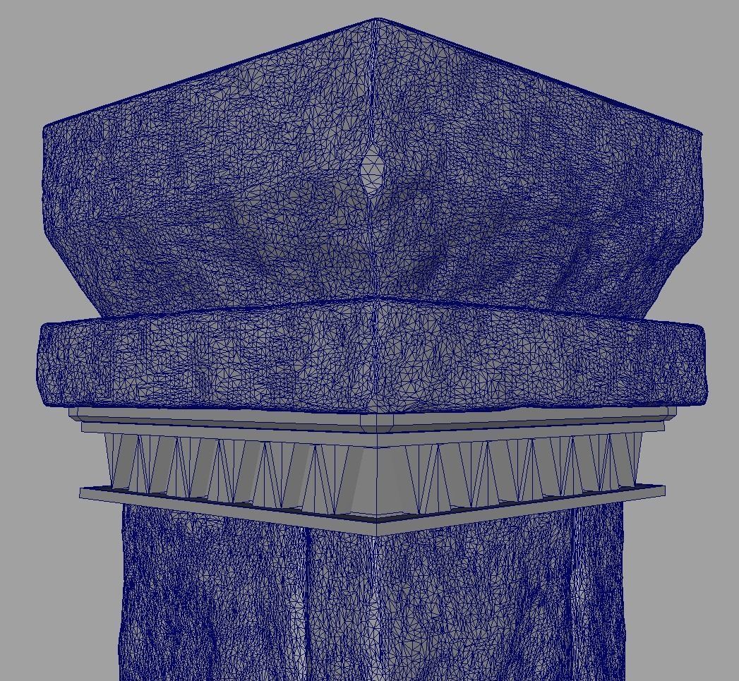 Aztec Pillar 3D print model_8