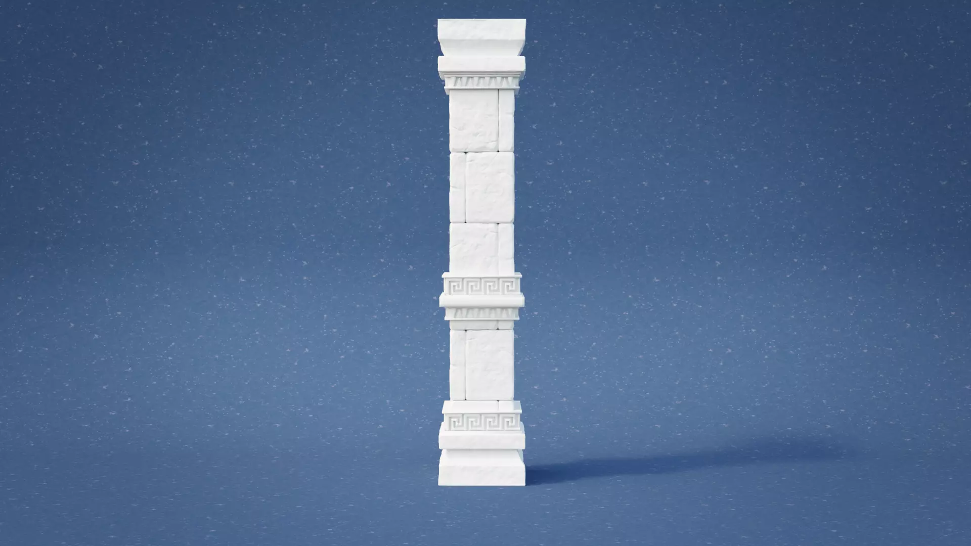Aztec Pillar 3D print model_0