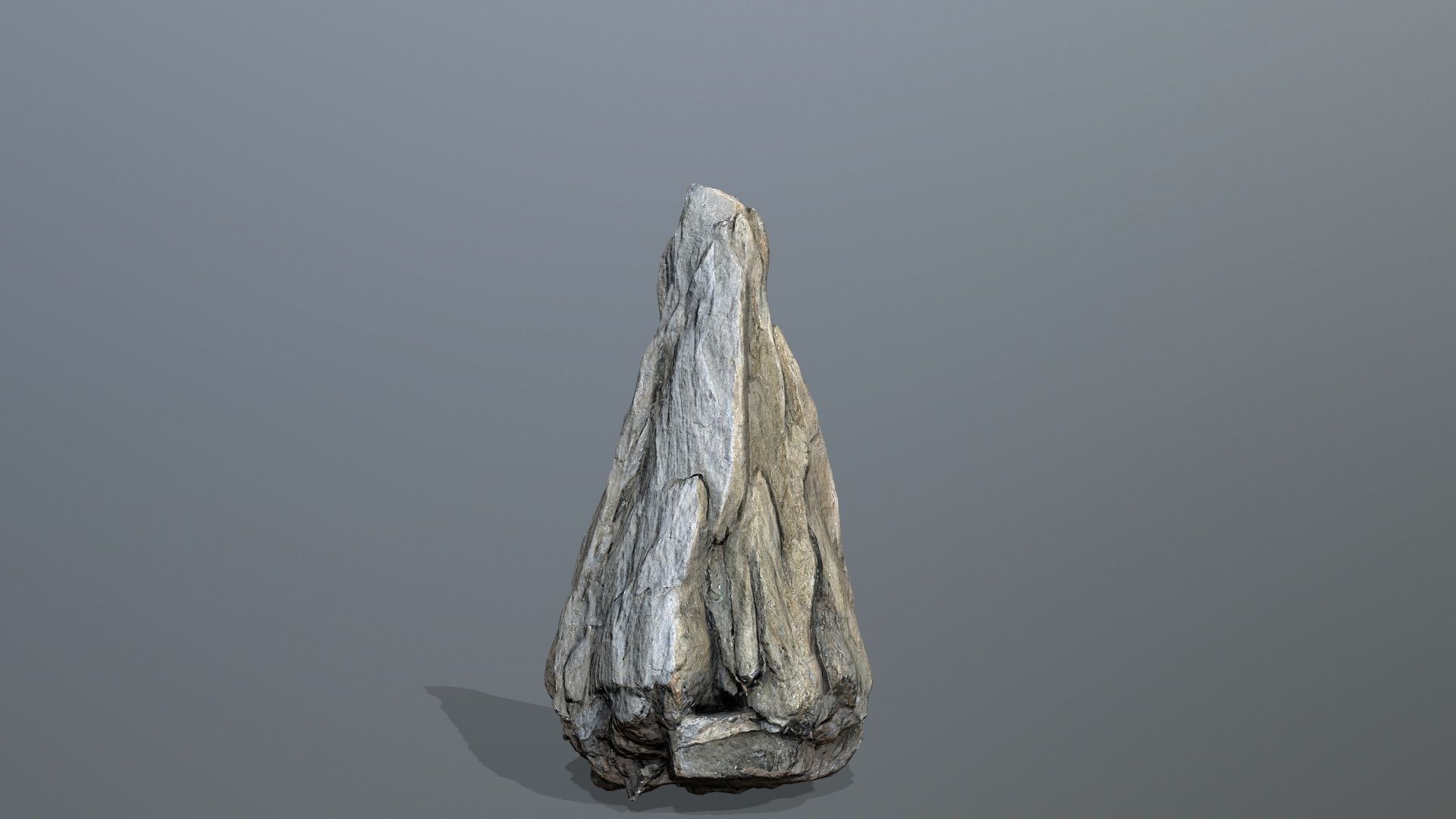 River Stone Low-poly 3D model_9