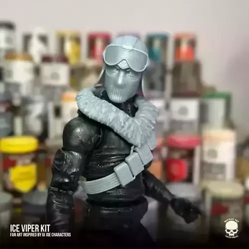 Ice Viper Fan Art Kit 3D printable File For Action Figures 3D print model