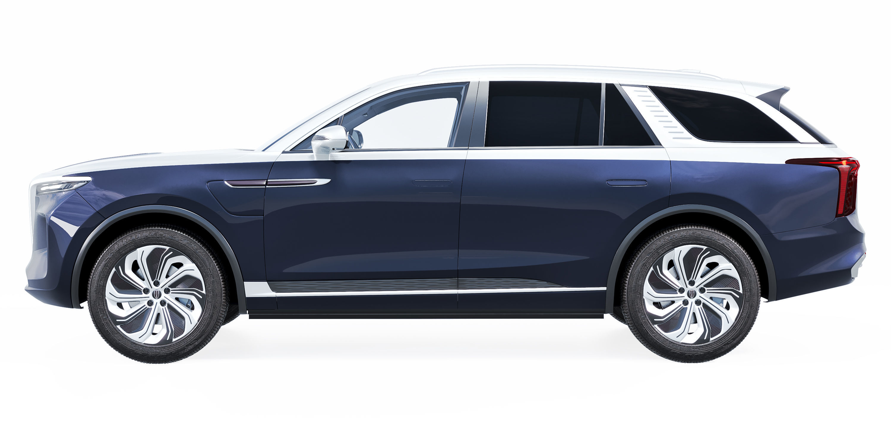 Hongqi E-HS9 3D model_3