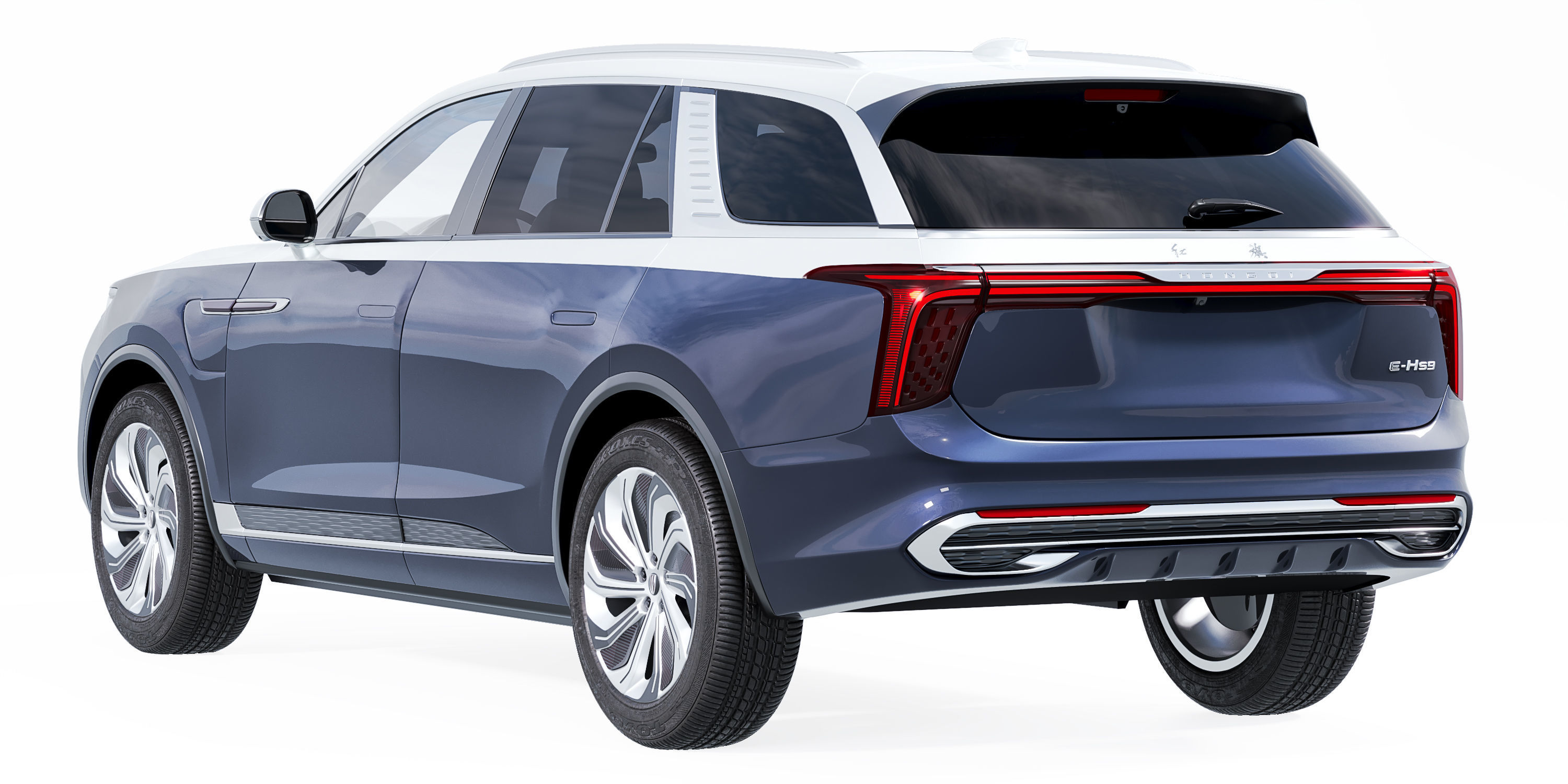 Hongqi E-HS9 3D model_1