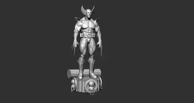 Wolverine- Marvel 3D print model