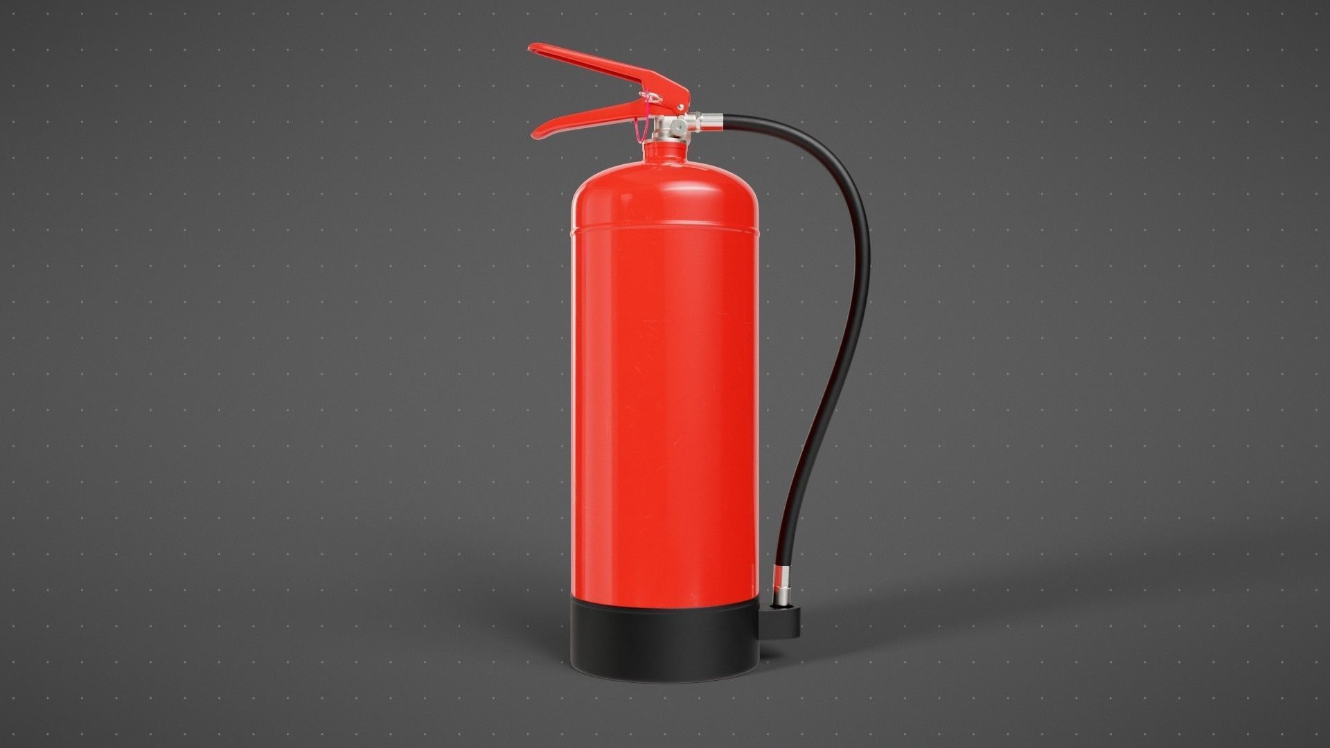 Wet Chemical Fire Extinguisher 3D model_5