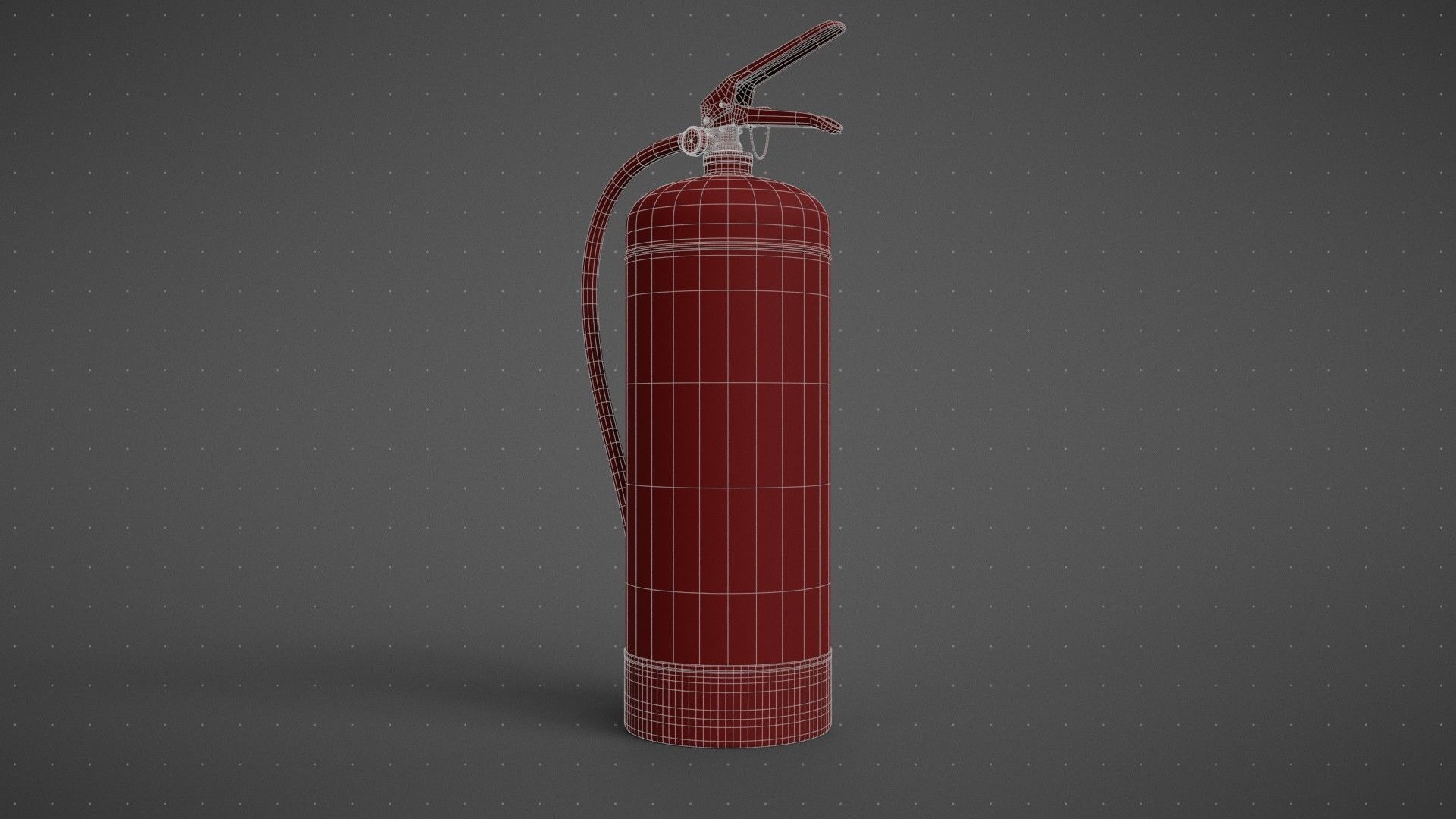 Water Mist Fire Extinguisher 3D model_23