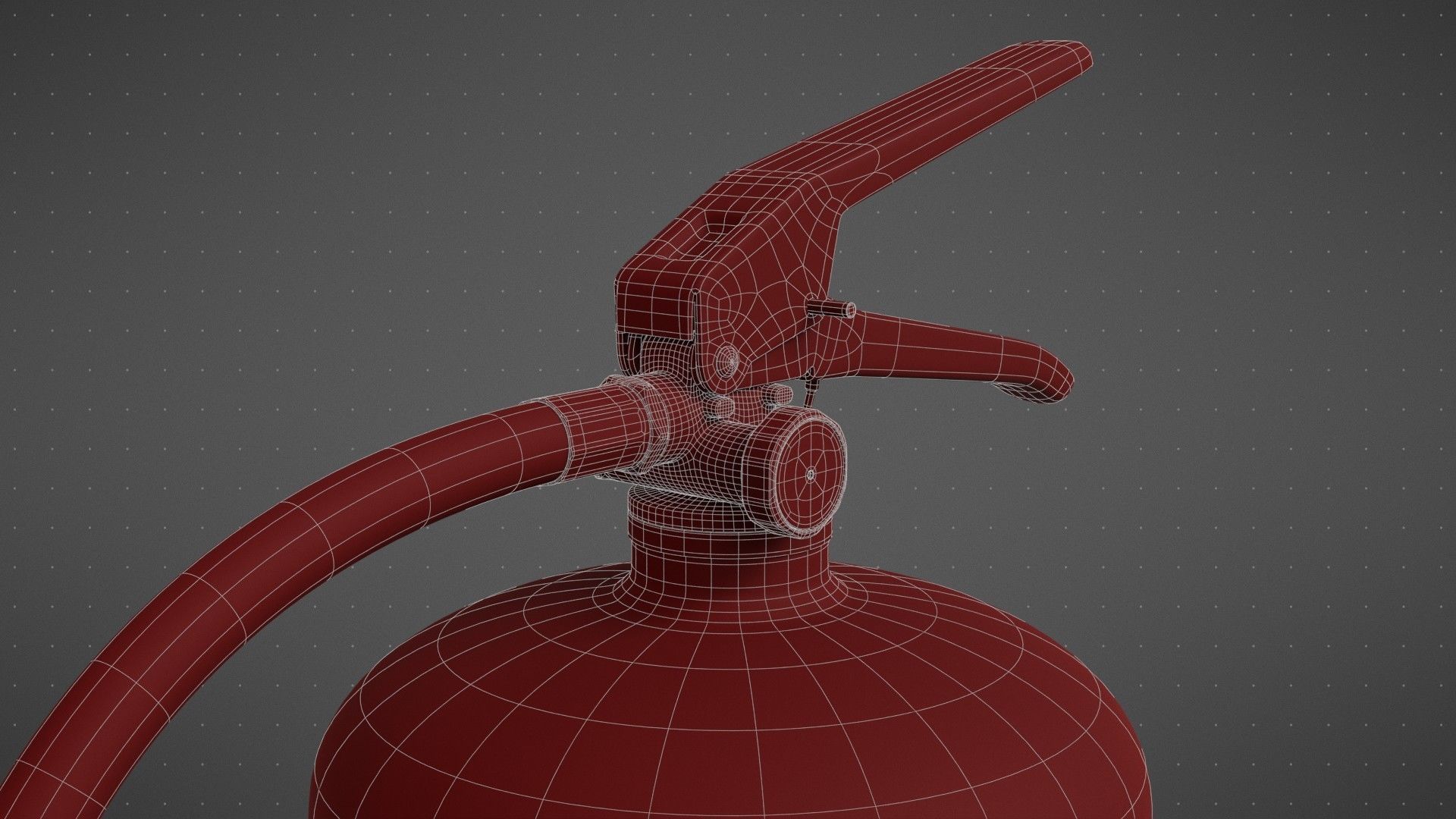 Water Mist Fire Extinguisher 3D model_25