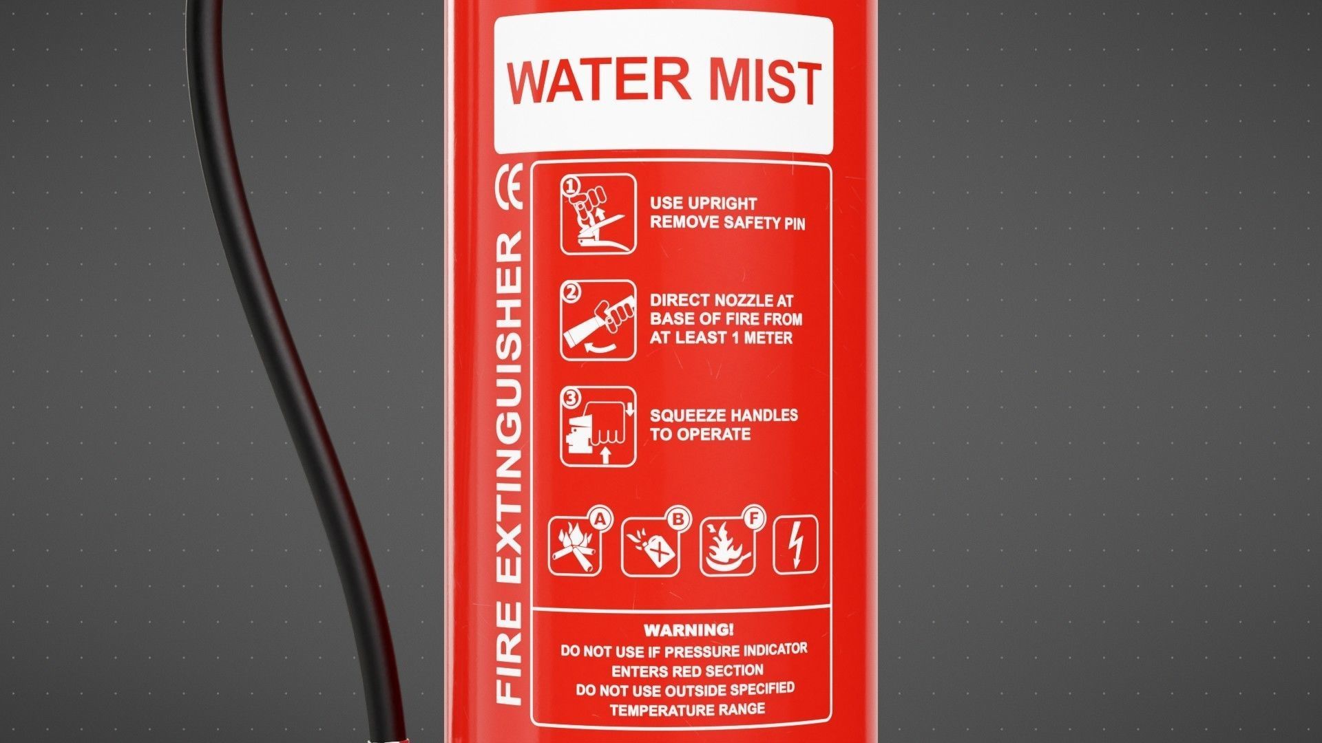 Water Mist Fire Extinguisher 3D model_13
