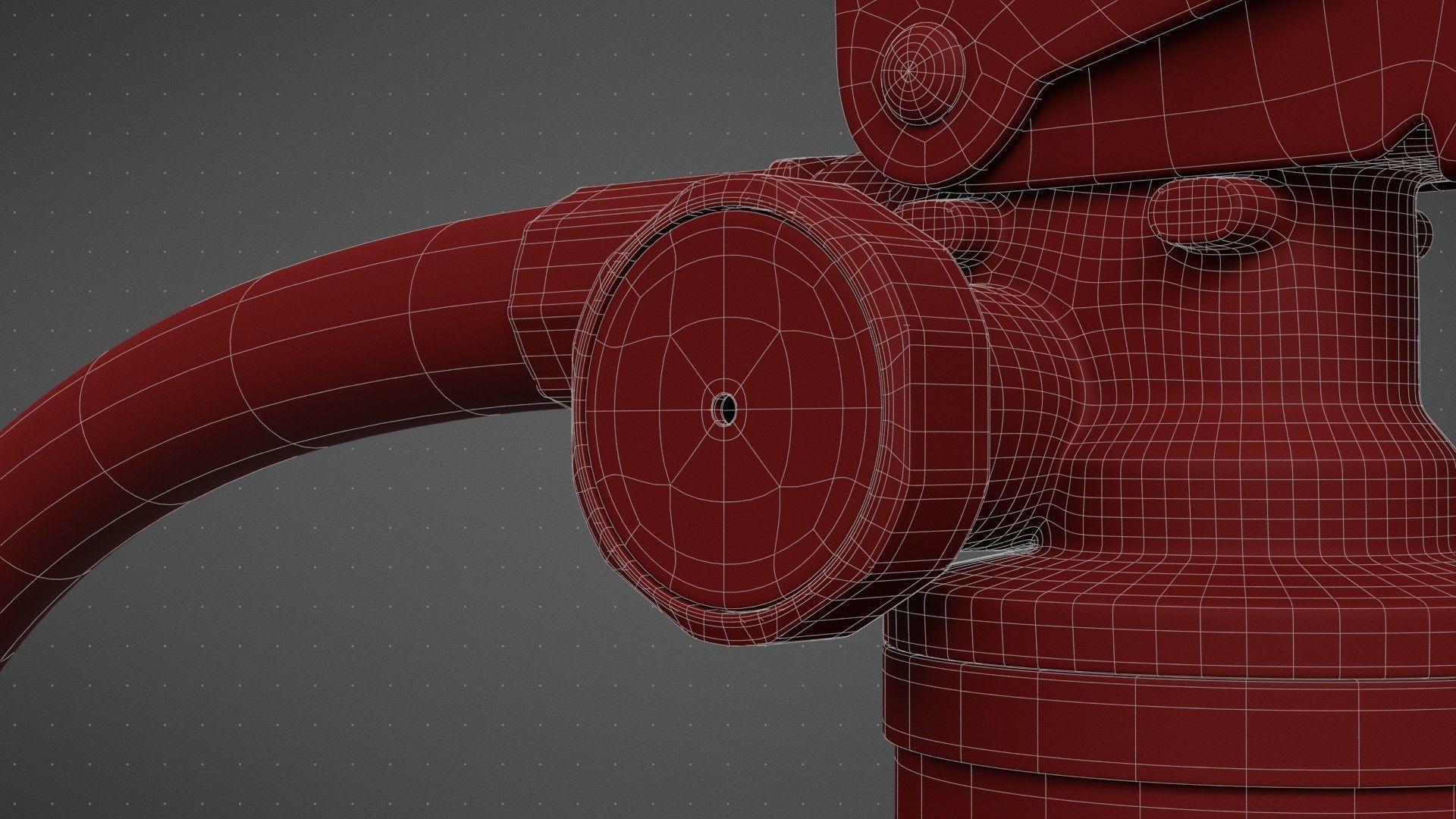 Water Mist Fire Extinguisher 3D model_30