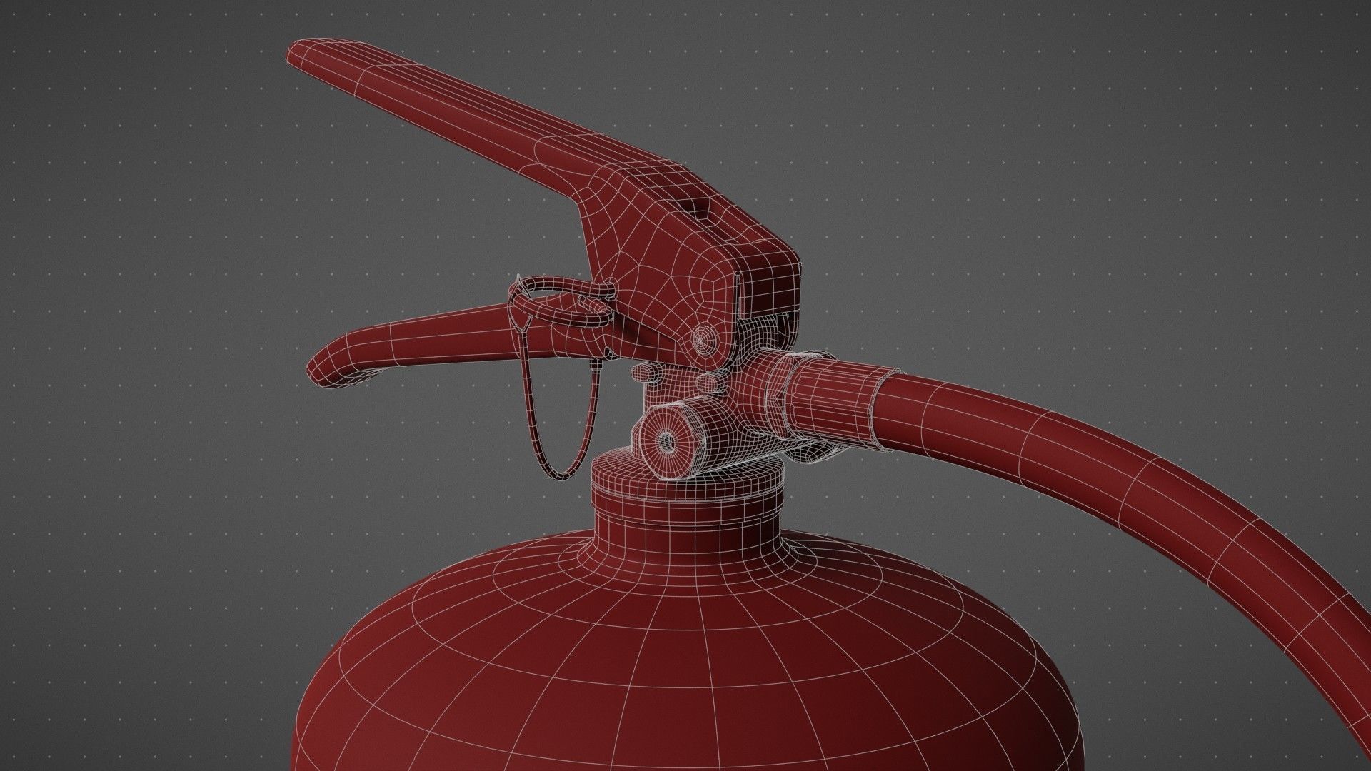 Water Mist Fire Extinguisher 3D model_26