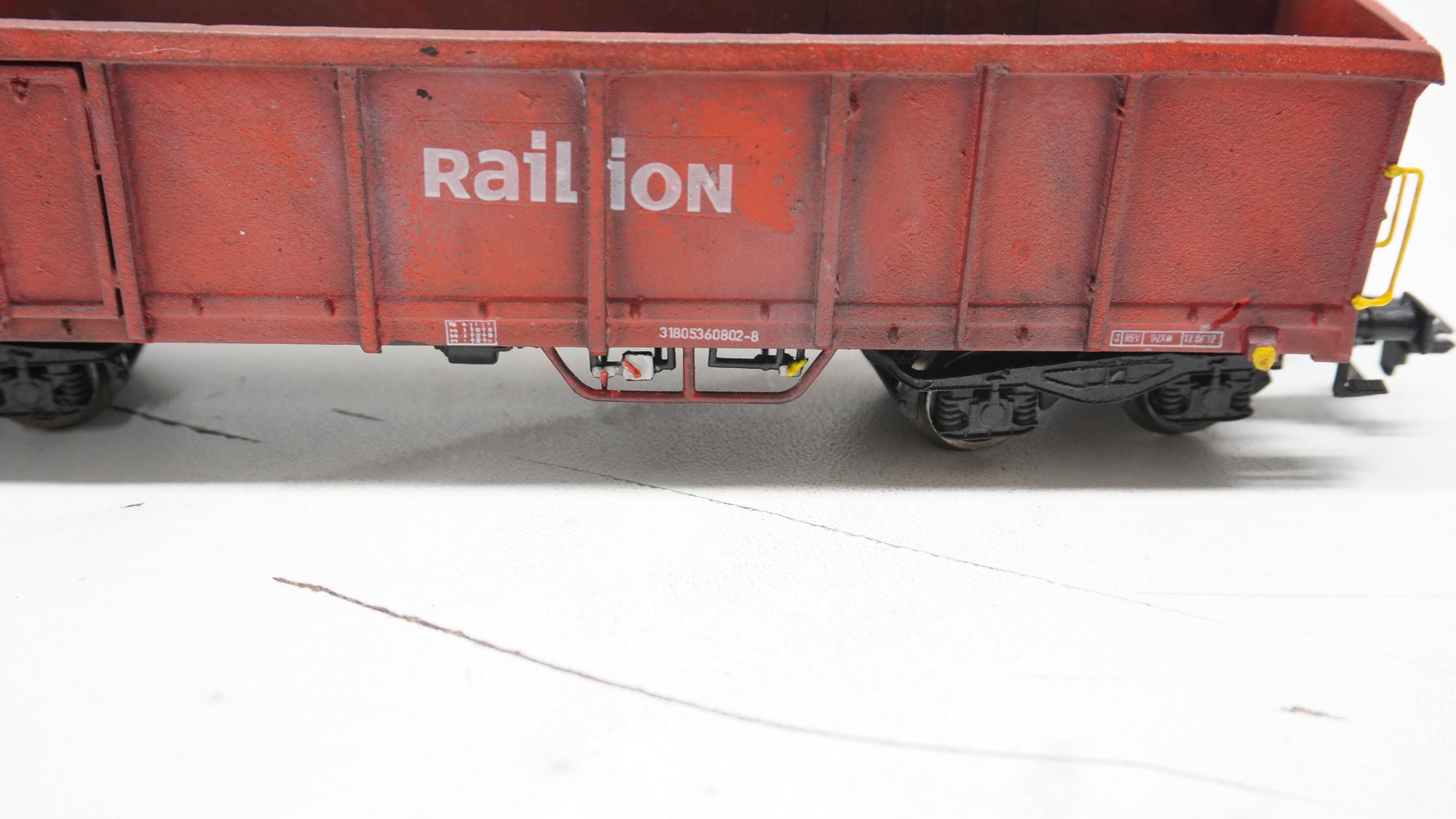 Pre supported H0 scale Eaos x 075 freight car 3D print model_9