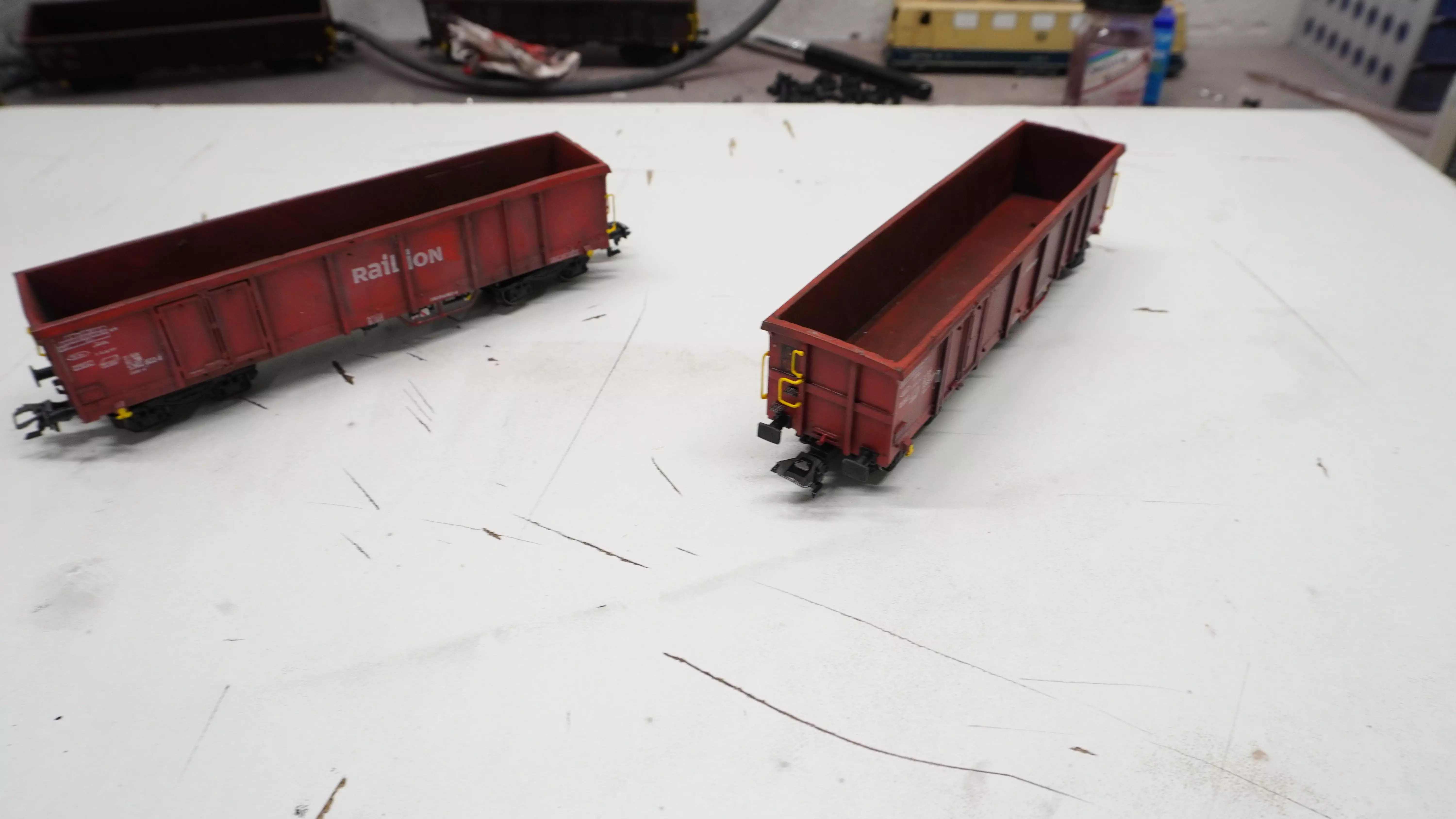 Pre supported H0 scale Eaos x 075 freight car 3D print model_0
