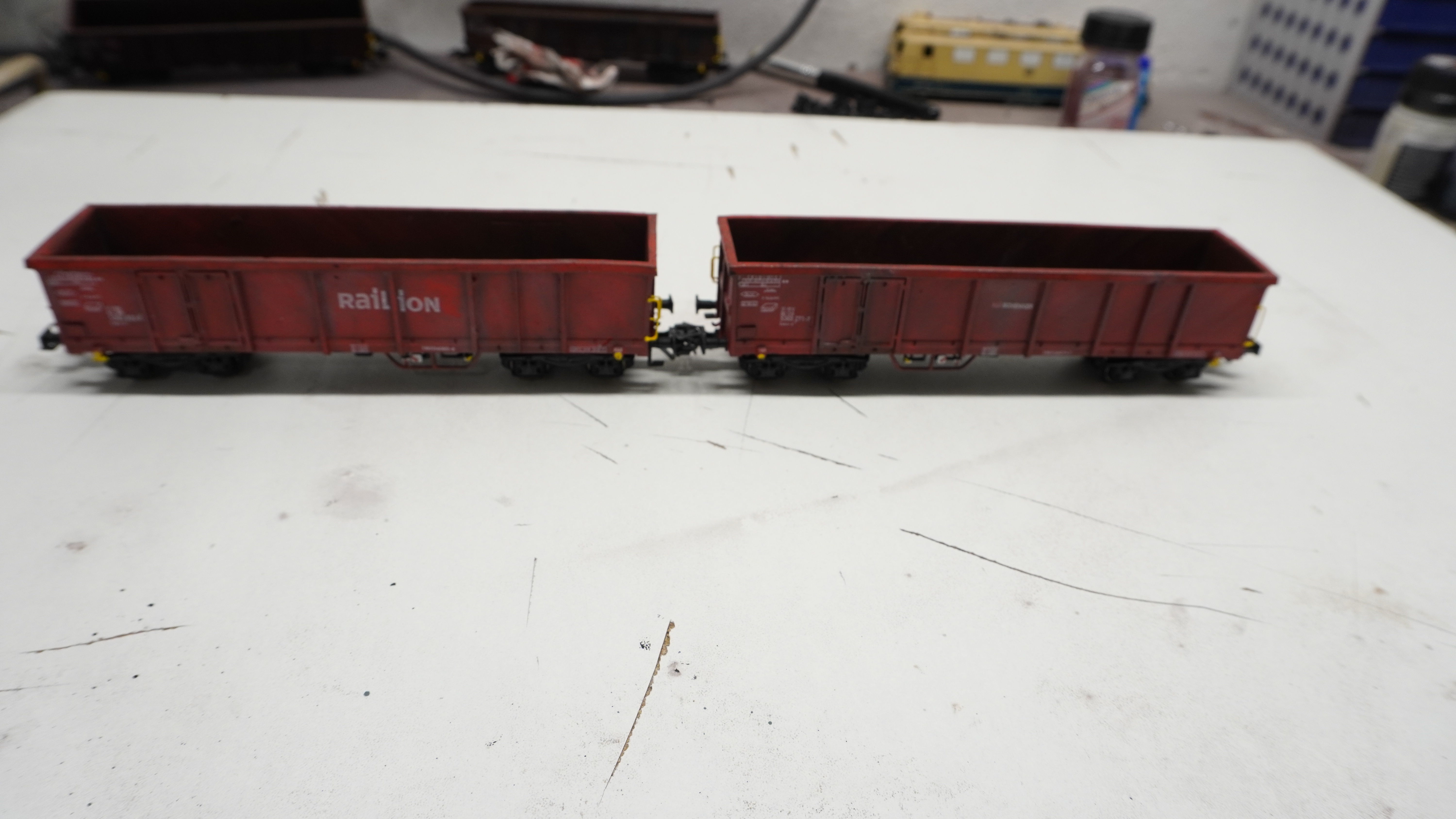 Pre supported H0 scale Eaos x 075 freight car 3D print model_5