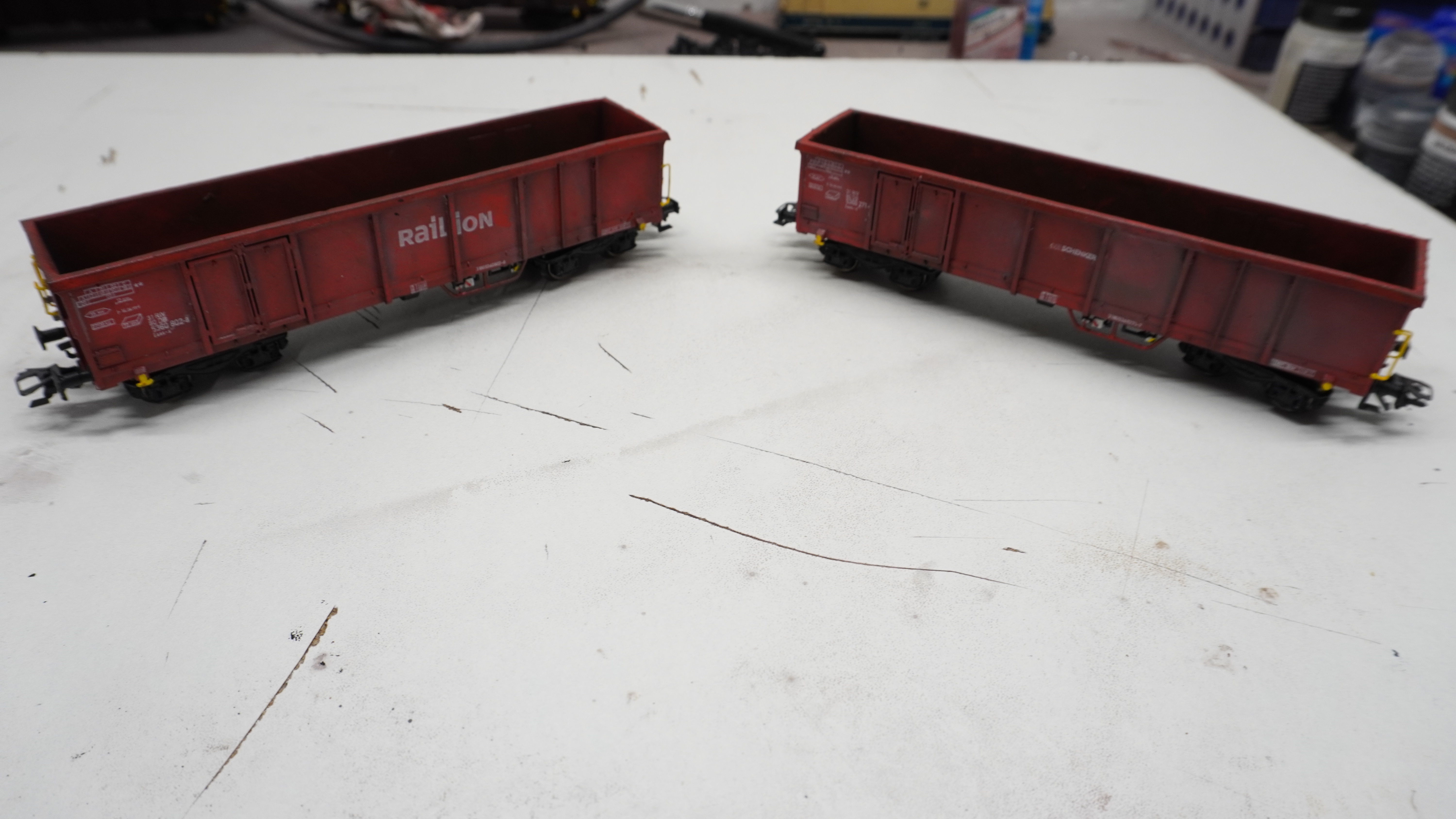 Pre supported H0 scale Eaos x 075 freight car 3D print model_2