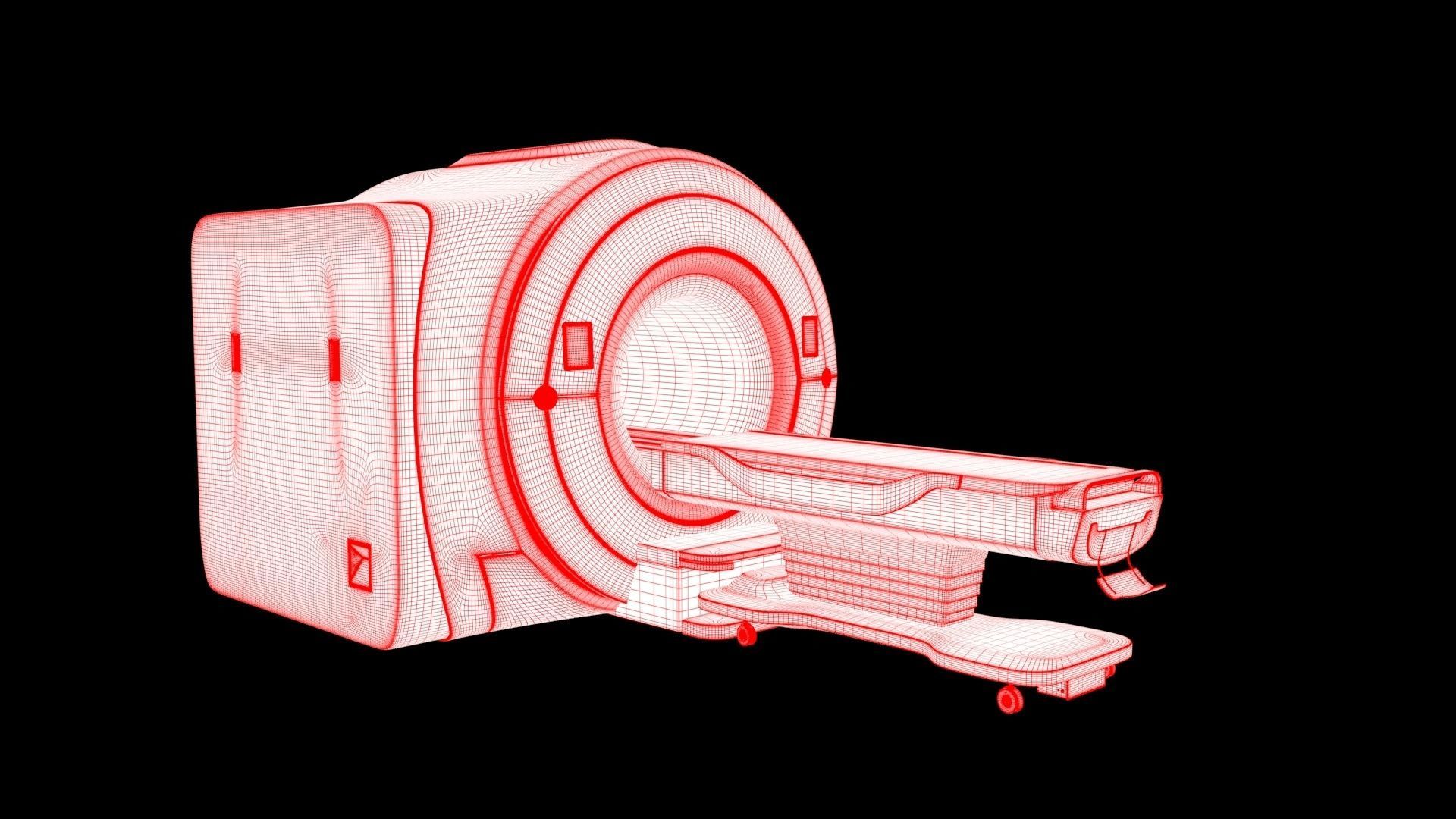 MRI Machine 3D model_9