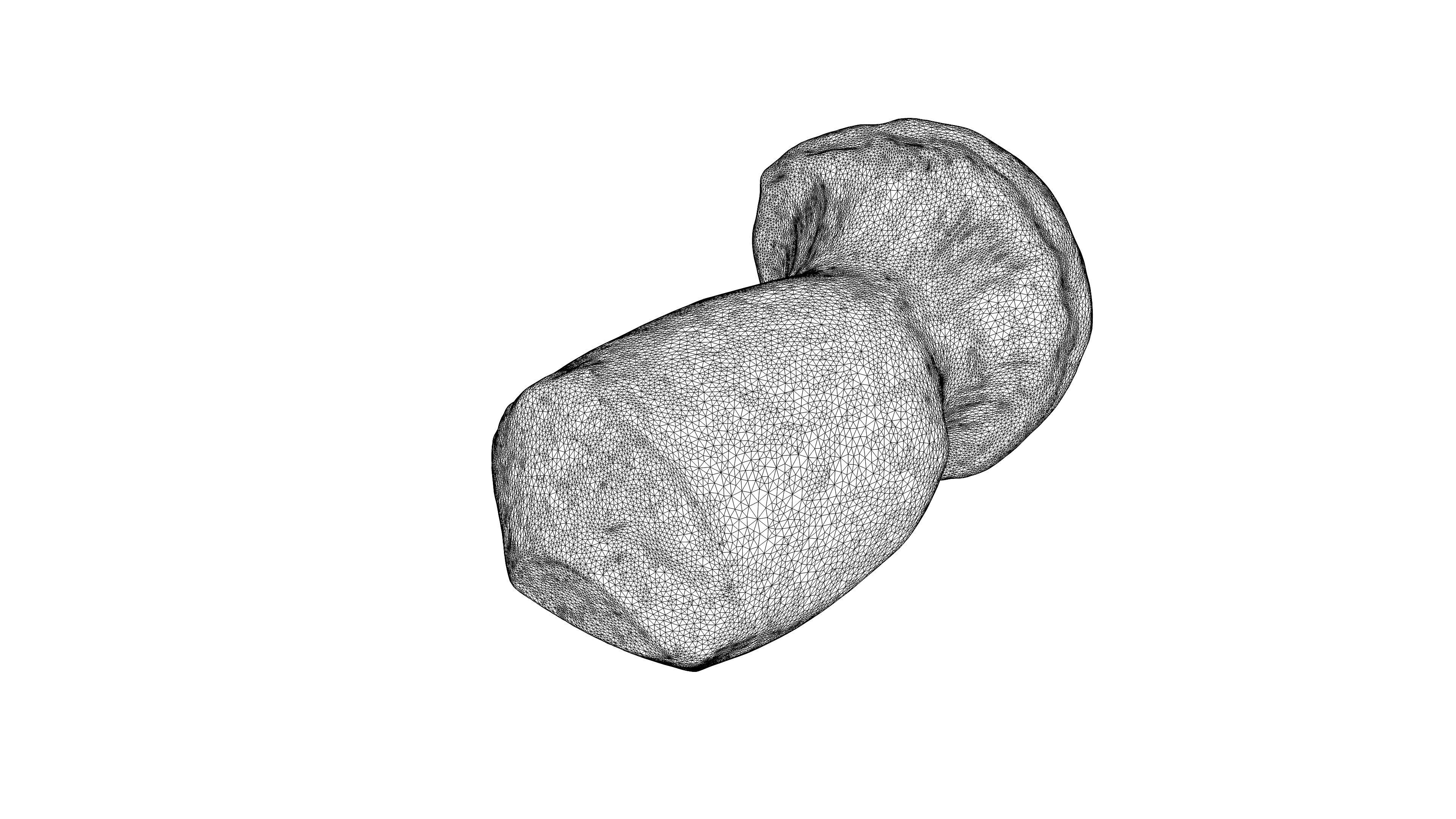 Photorealistic 3D scan of Oyster mushroom Low-poly 3D model_22