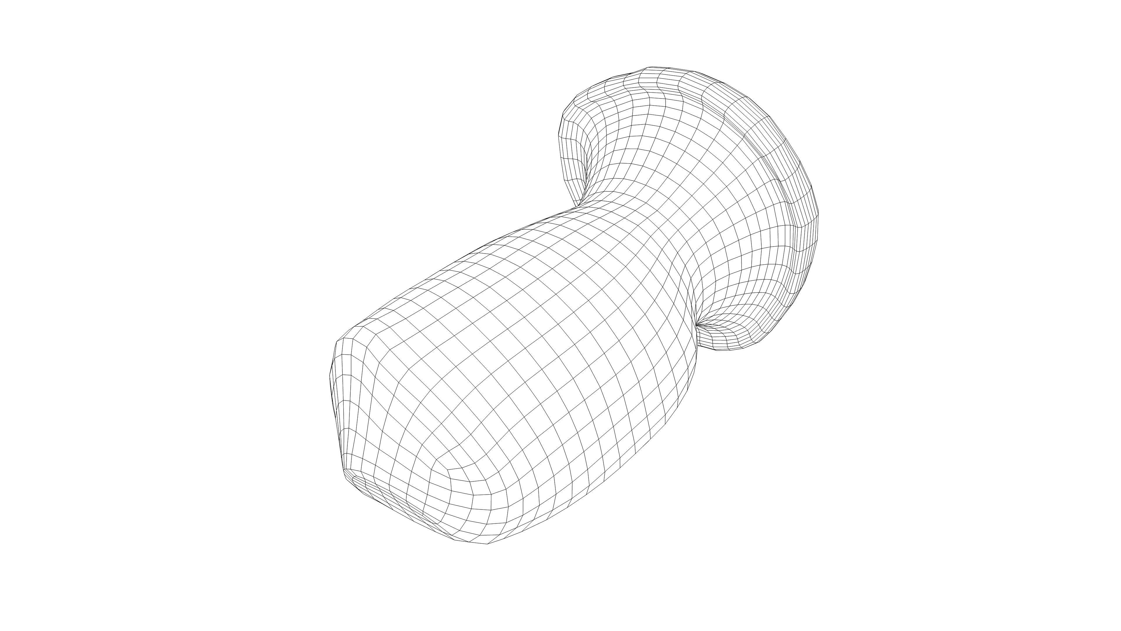 Photorealistic 3D scan of Oyster mushroom Low-poly 3D model_19