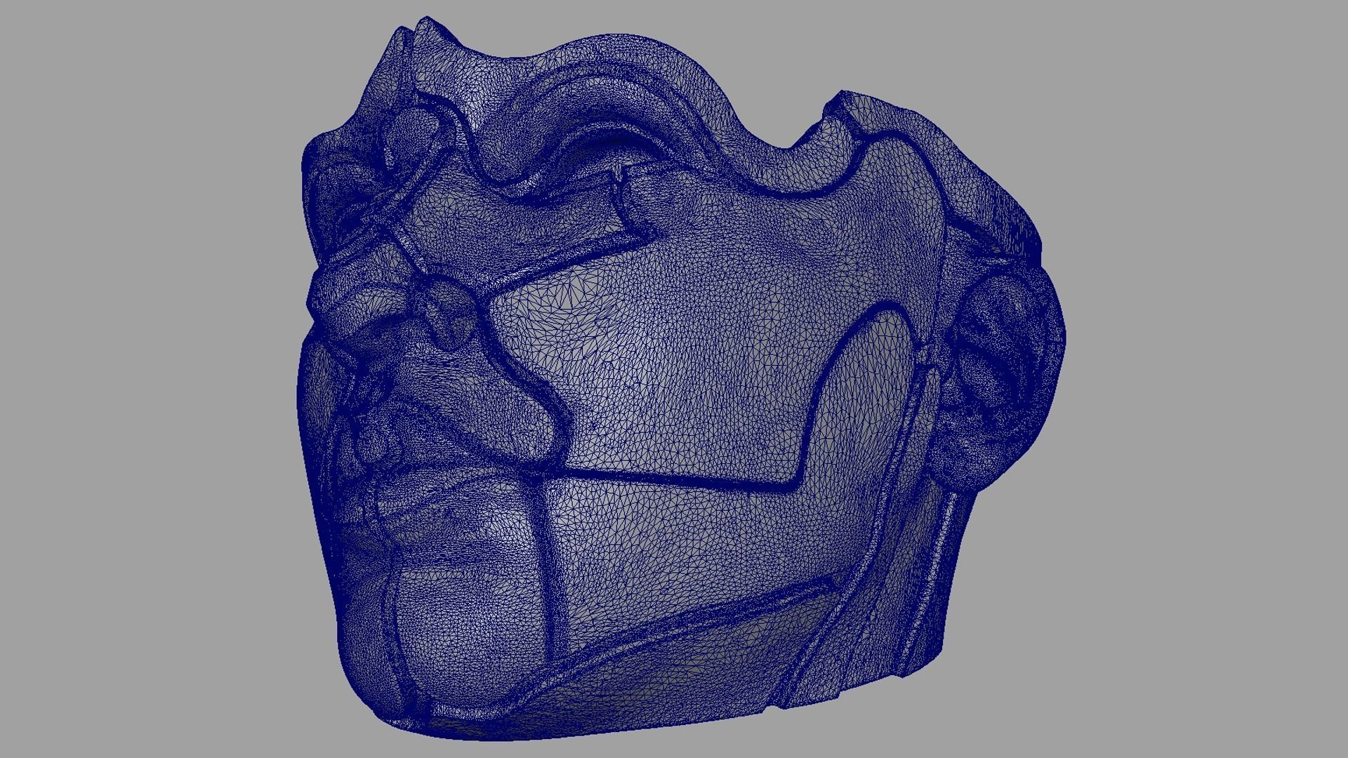 Sci-Fi Head 3D print model_5