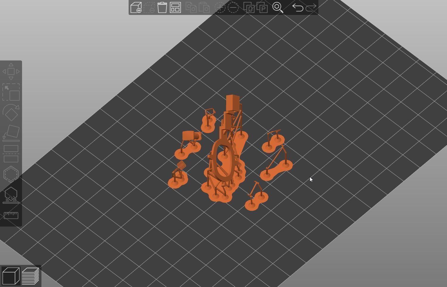 Pre supported H0 1-87 scale Gondola Eaos-x 051 3D print model_12