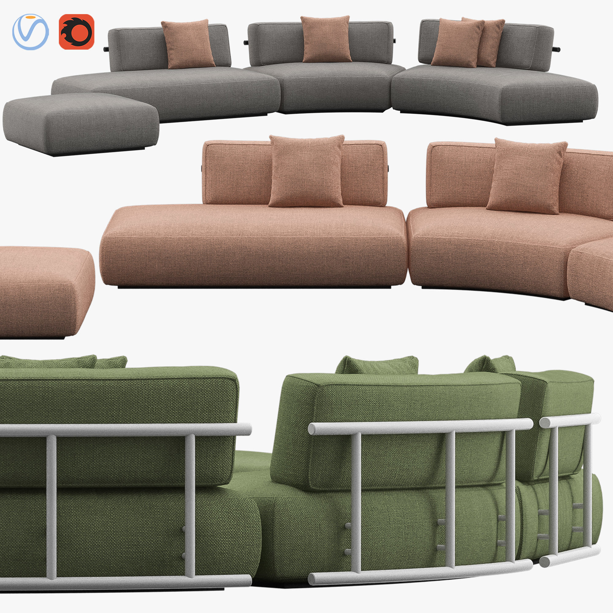 COSY Outdoor from MDF ITALIA 3D model_6