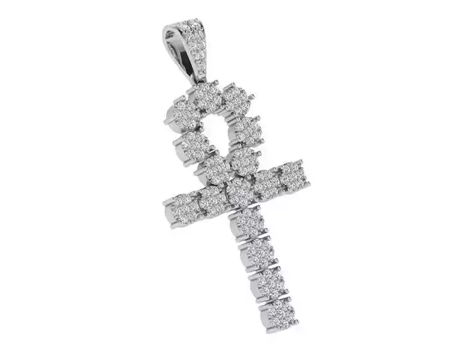 Egyptian Lucky Key Pendant 4272