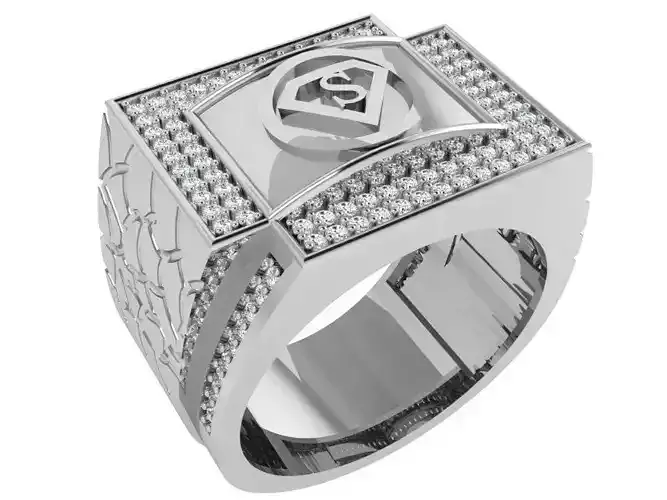 Superman Diamond Ring 4287