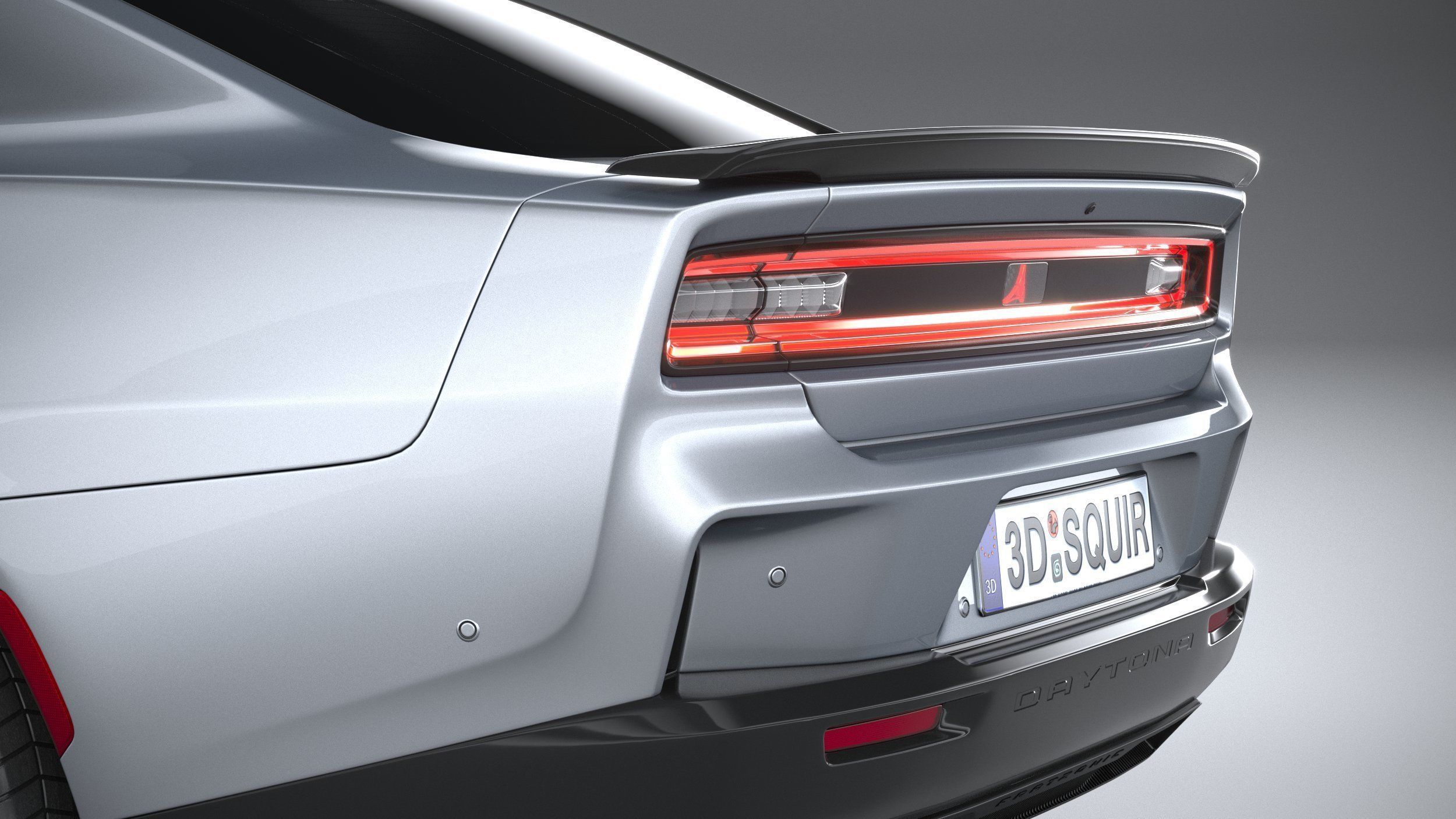 Dodge Charger Daytona 2024 3D model_6