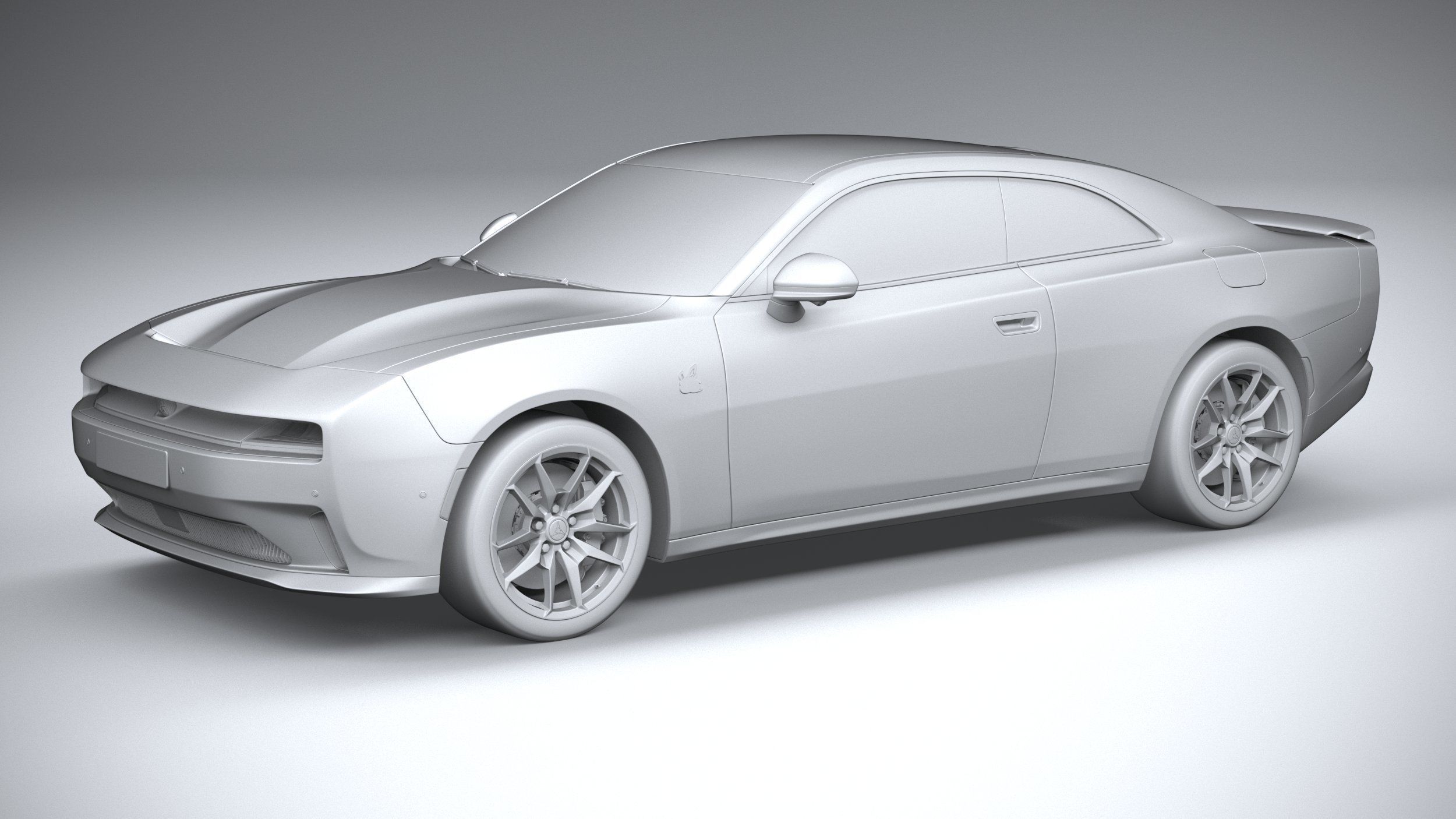 Dodge Charger Daytona 2024 3D model_19