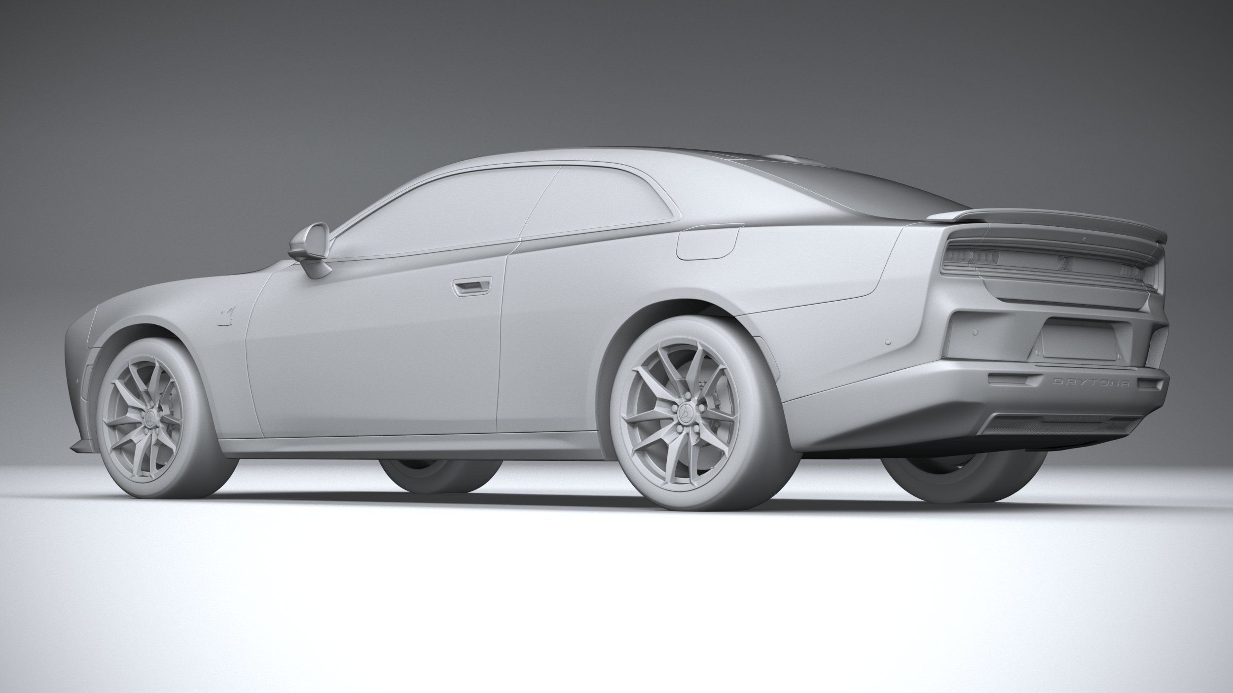 Dodge Charger Daytona 2024 3D model_21