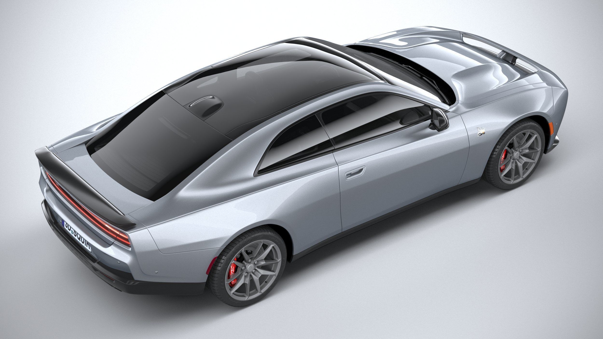 Dodge Charger Daytona 2024 3D model_10