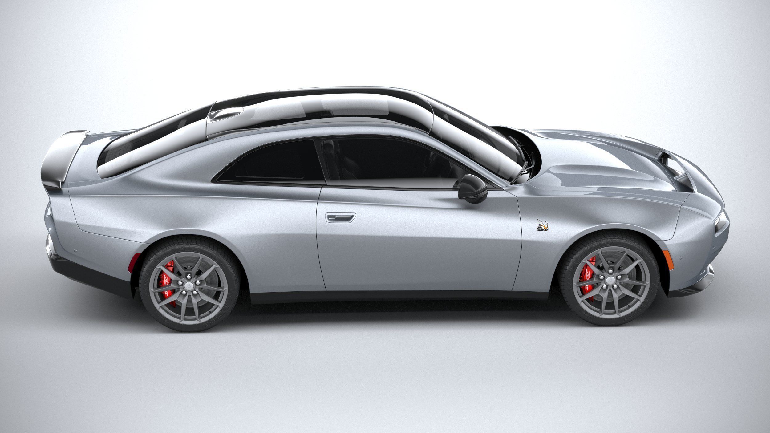 Dodge Charger Daytona 2024 3D model_11