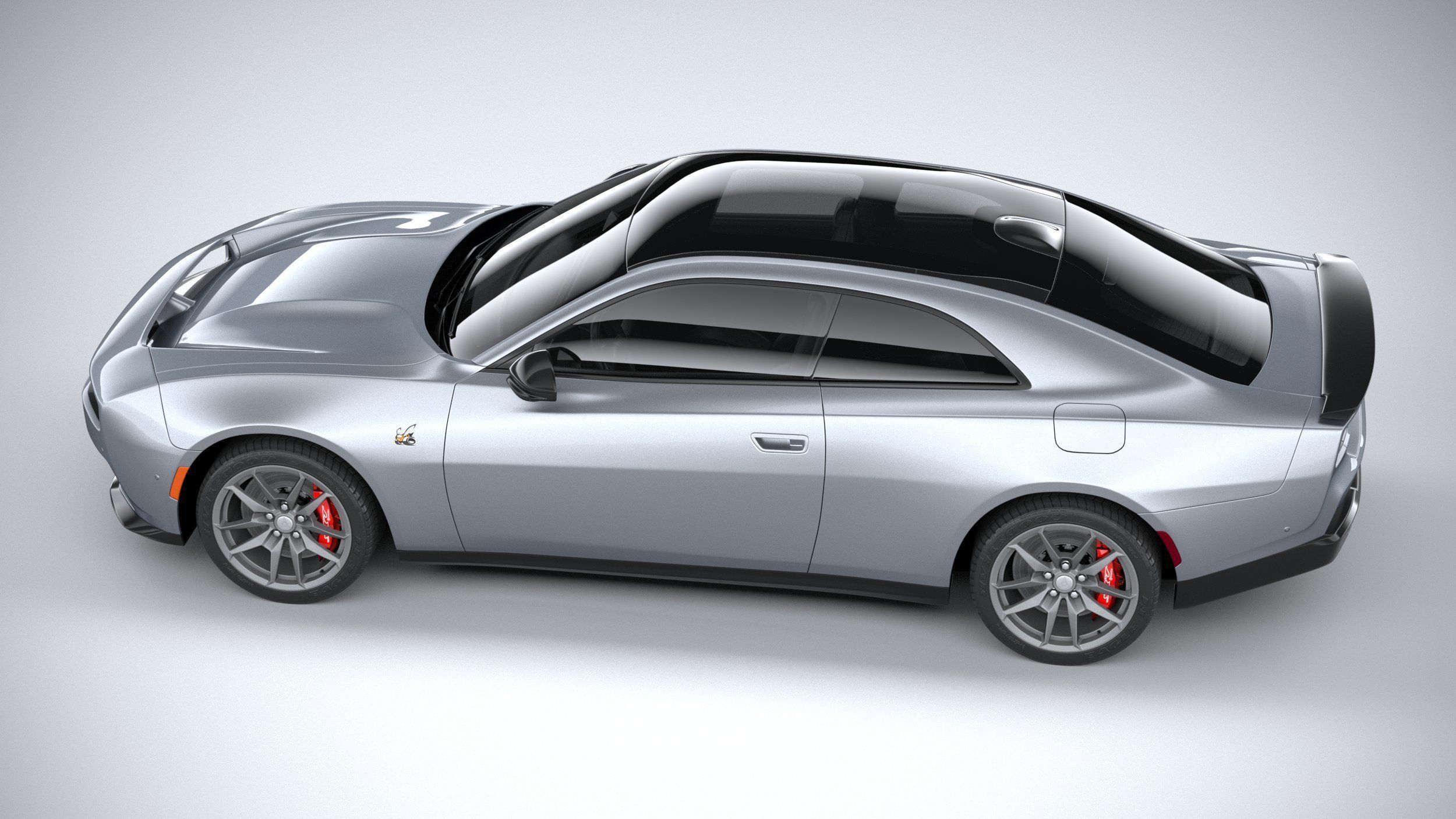 Dodge Charger Daytona 2024 3D model_9