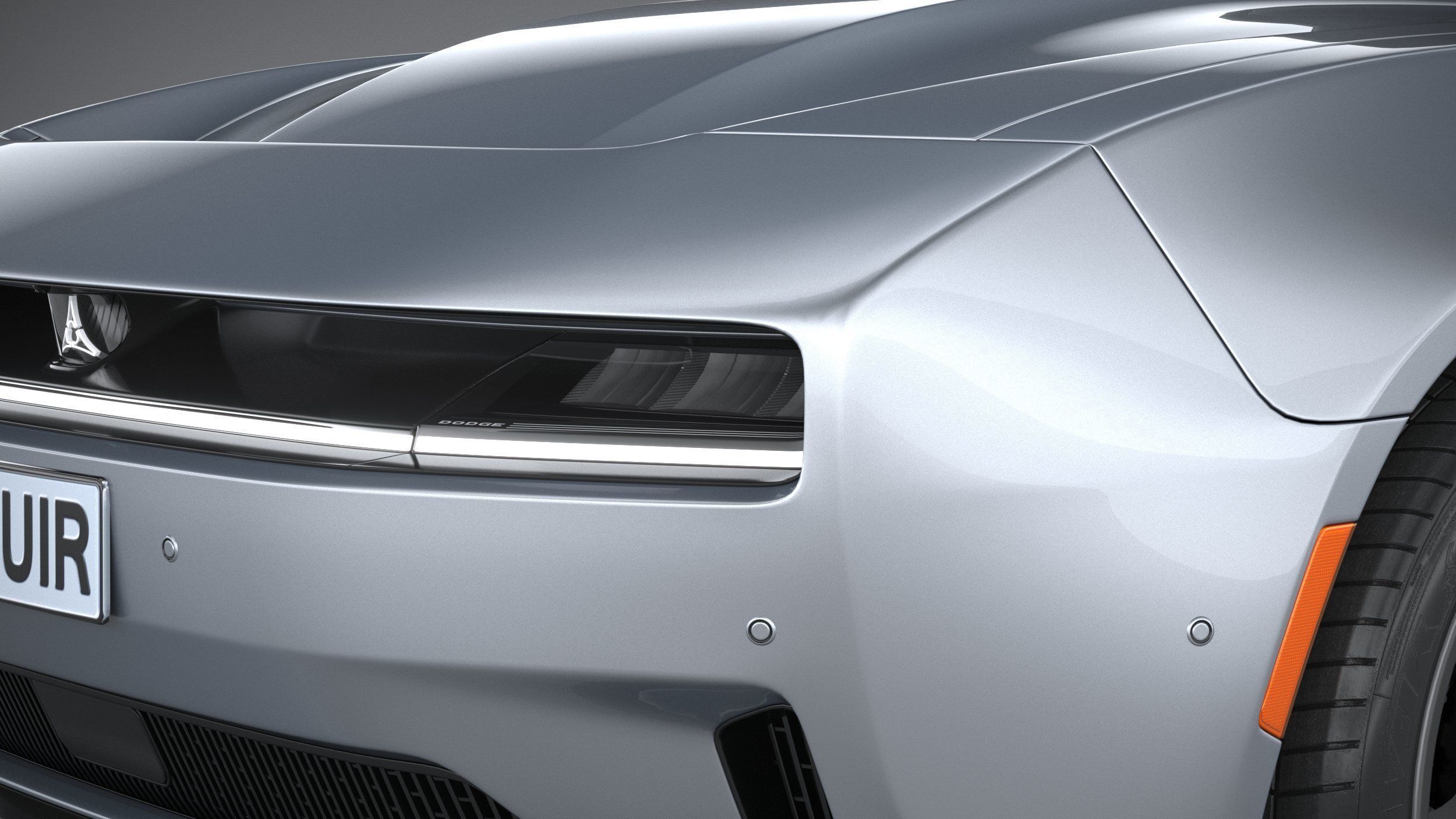 Dodge Charger Daytona 2024 3D model_14