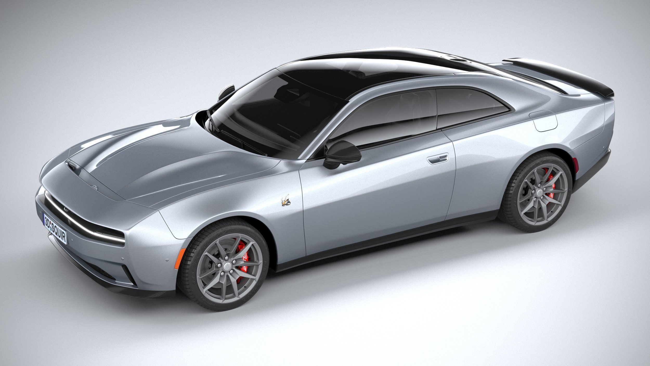 Dodge Charger Daytona 2024 3D model_7