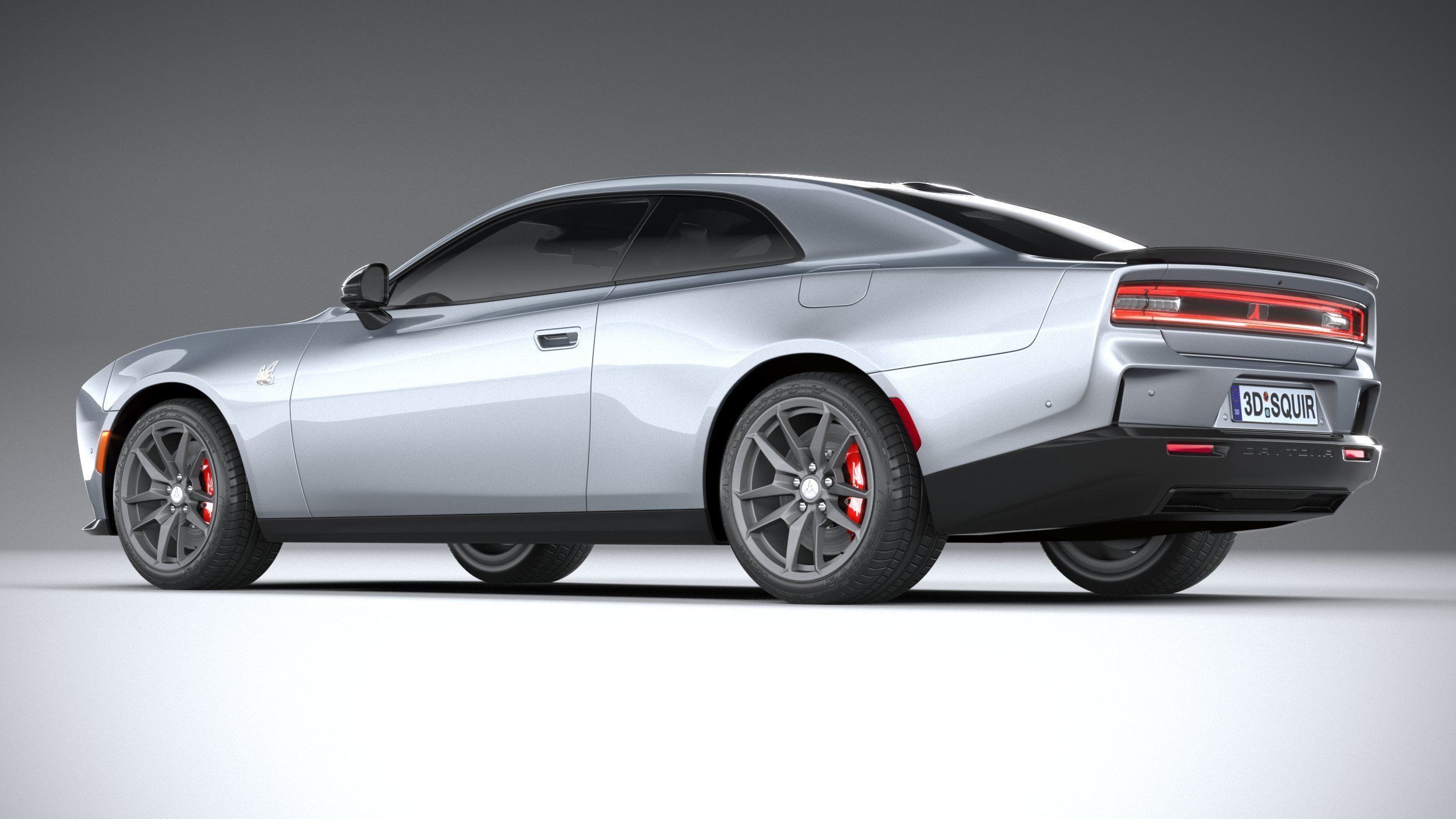 Dodge Charger Daytona 2024 3D model_5