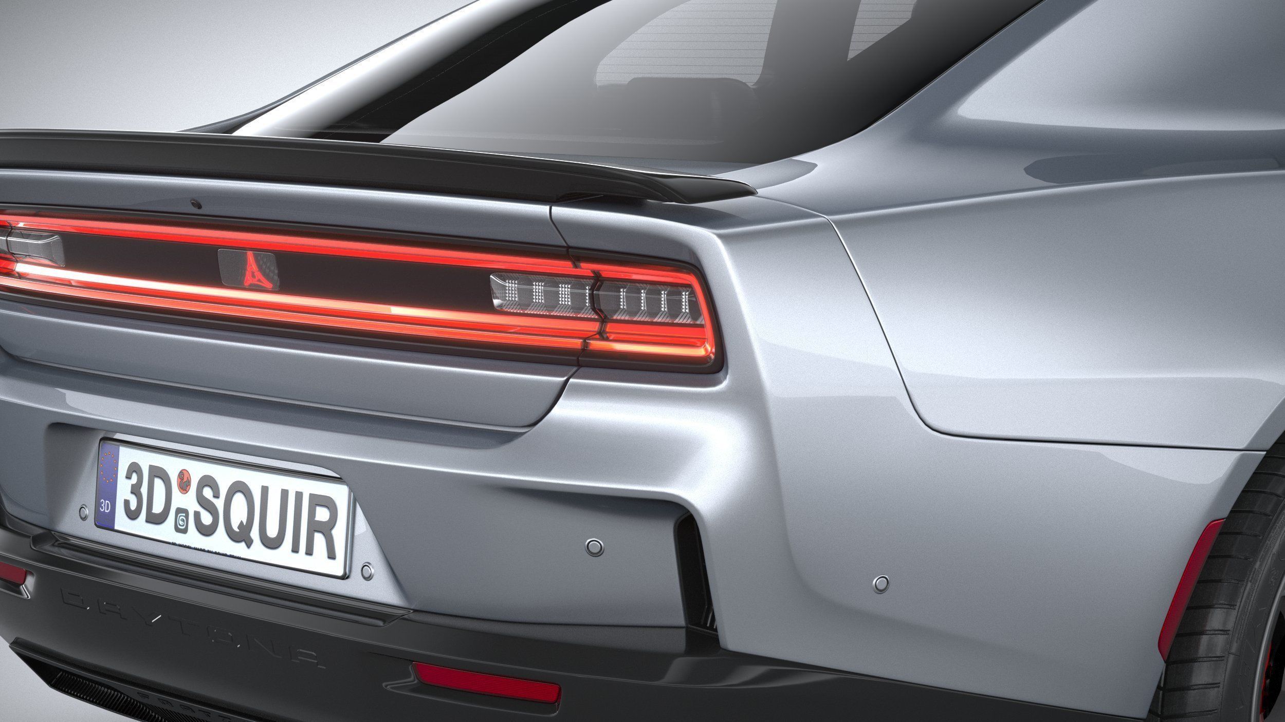 Dodge Charger Daytona 2024 3D model_18