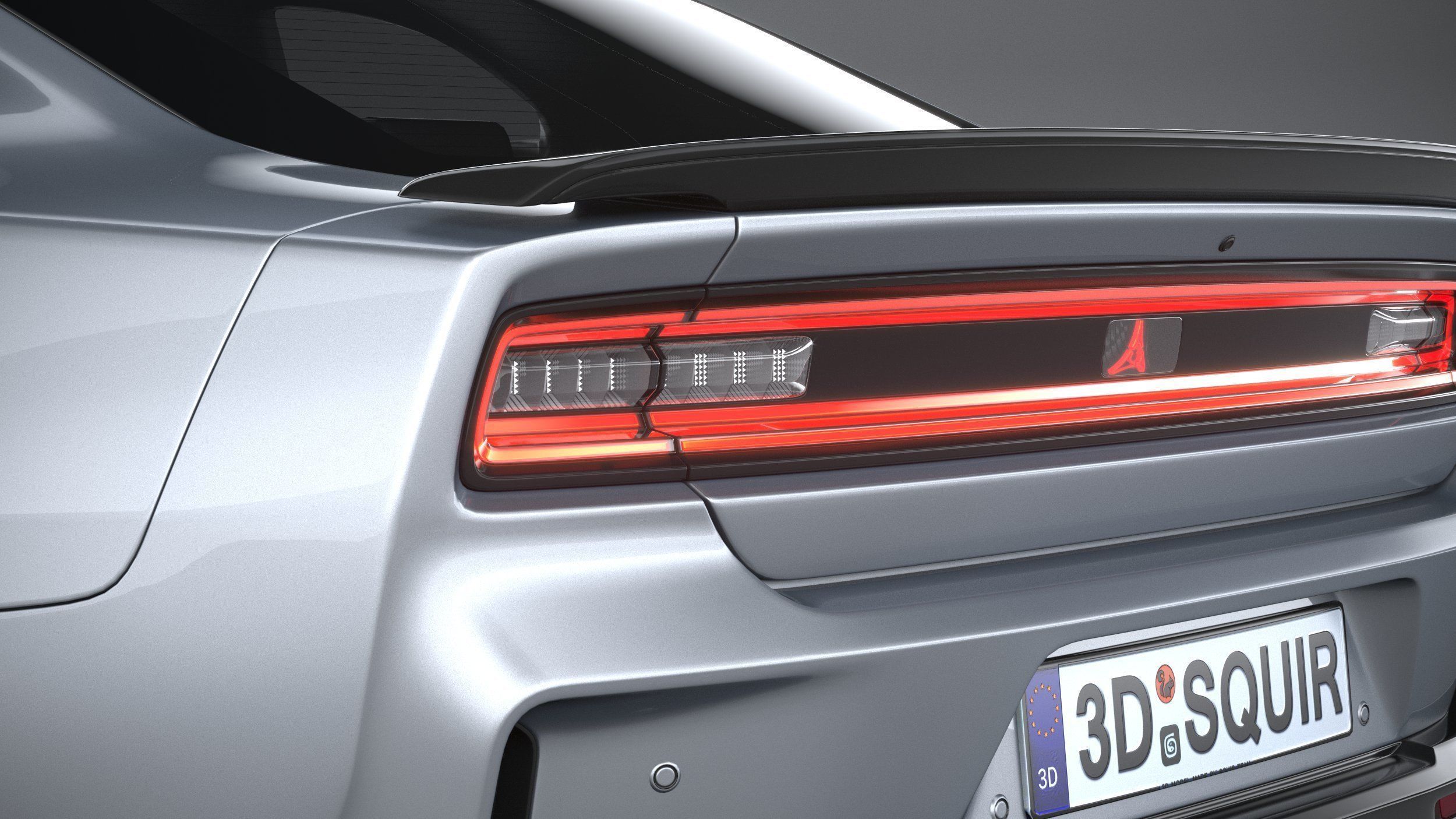 Dodge Charger Daytona 2024 3D model_15