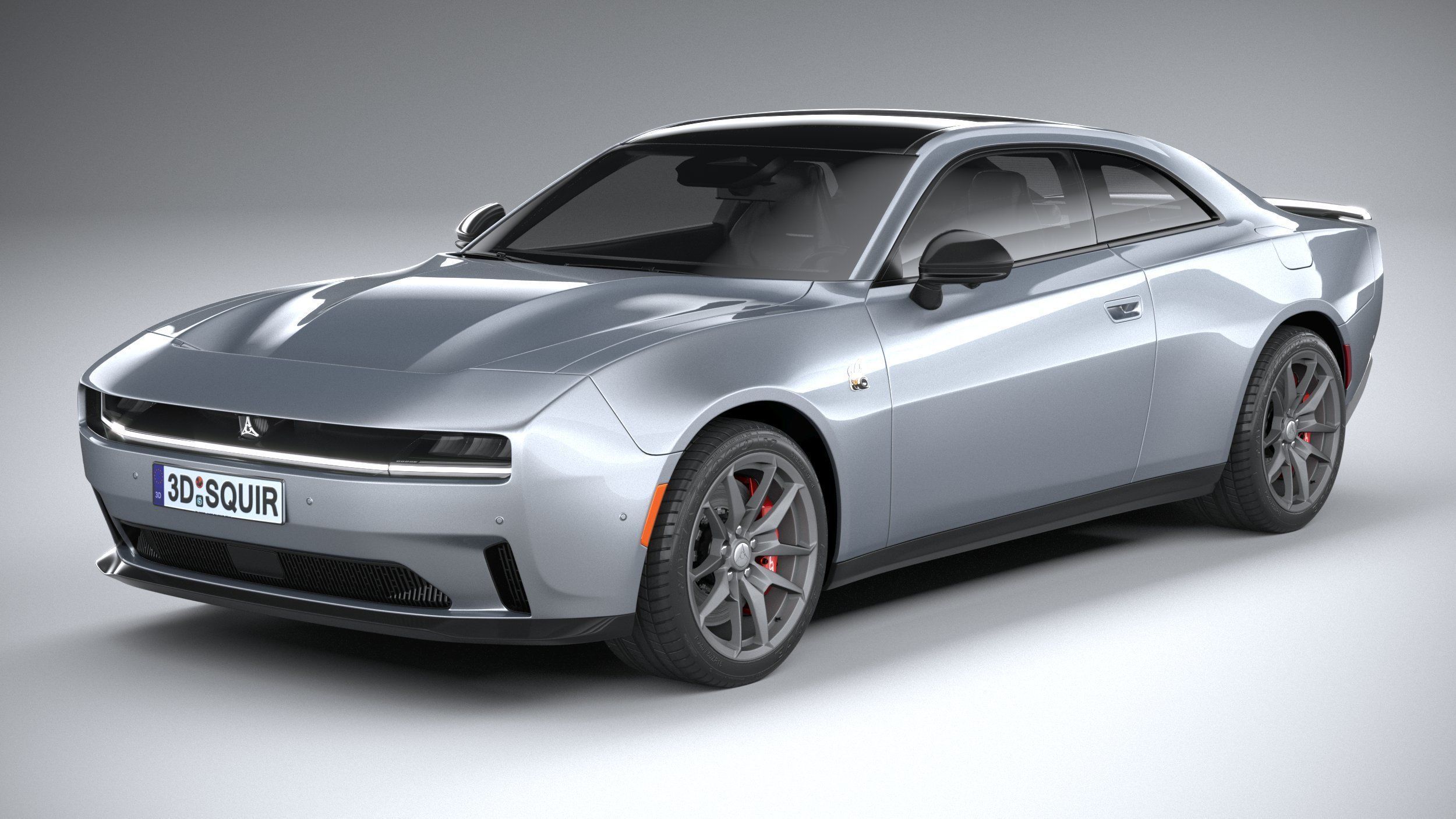 Dodge Charger Daytona 2024 3D model_1