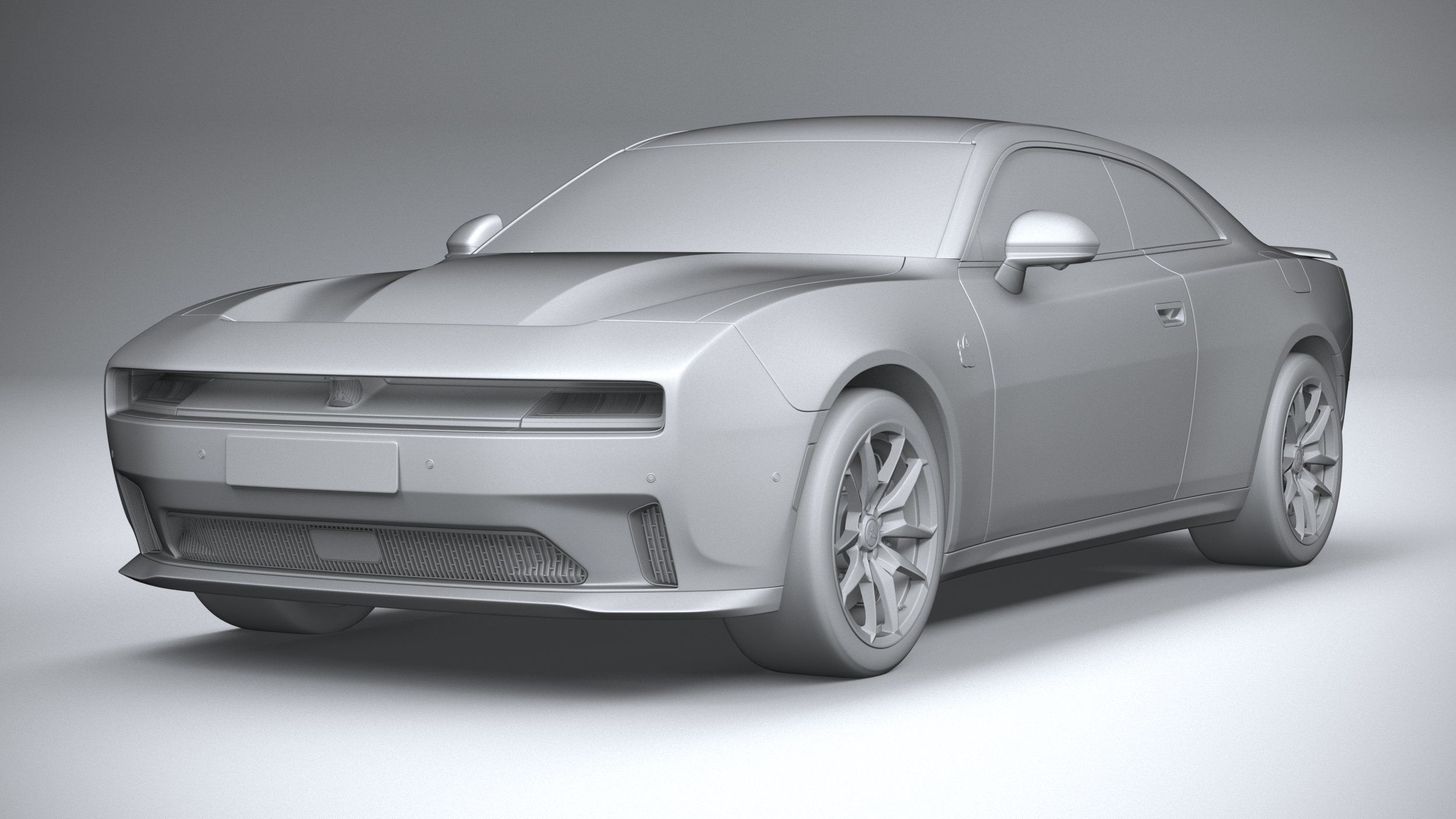 Dodge Charger Daytona 2024 3D model_20