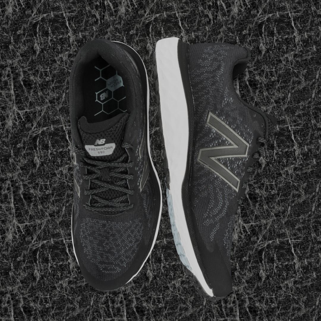 NEW BALANCE 680  3D SHOES Low-poly 3D model_2